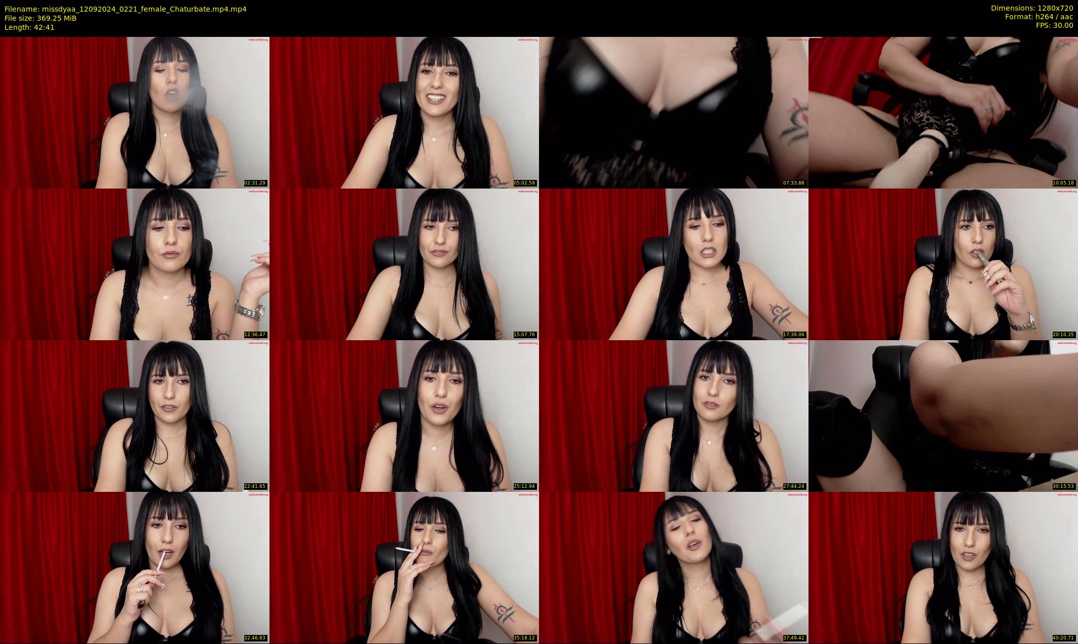 missdyaa — 43 minute Chaturbate female cam show recording, 720p, Sep 12, 2024