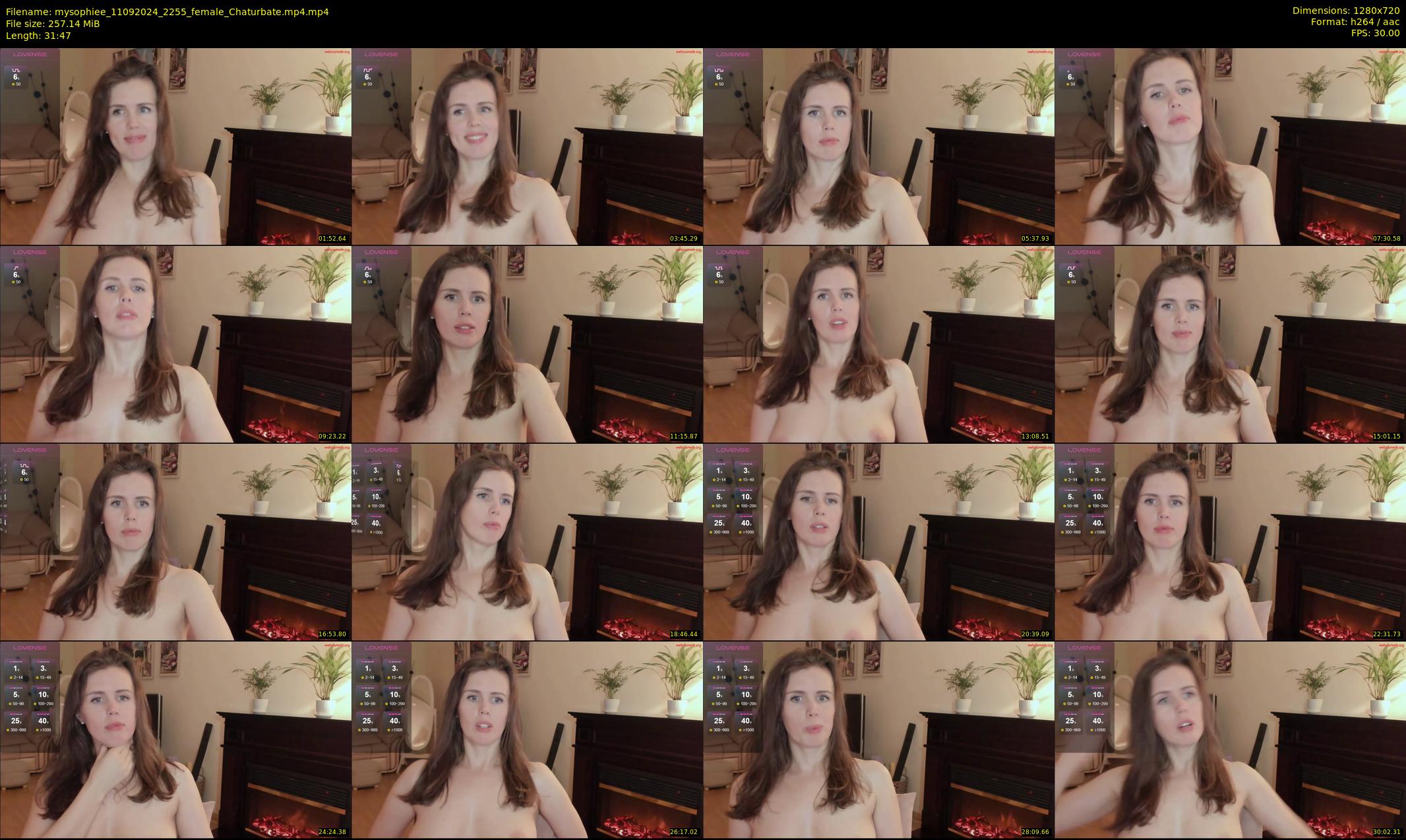 mysophiee — 32 minute Chaturbate female cam show recording, 720p, Sep 11, 2024