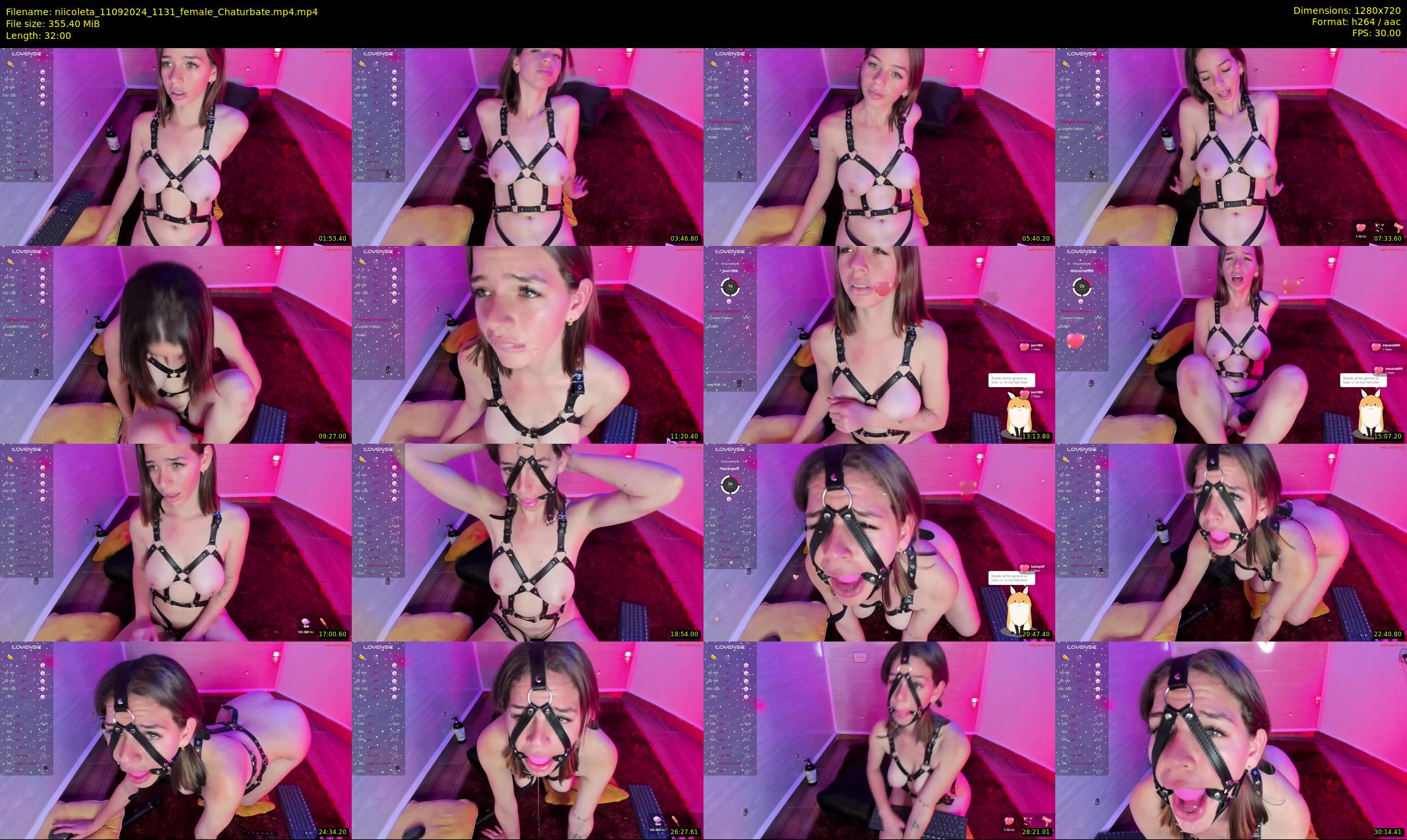 niicoleta — 32 minute Chaturbate female cam show recording, 720p, Sep 11, 2024