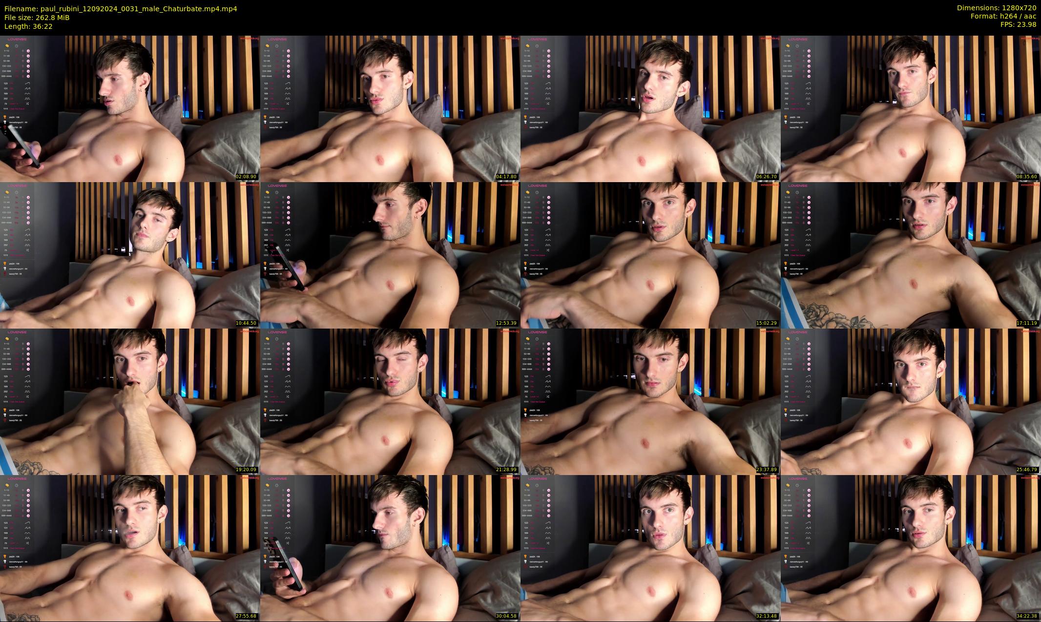 paul_rubini — 37 minute Chaturbate male cam show recording, 720p, Sep 12, 2024