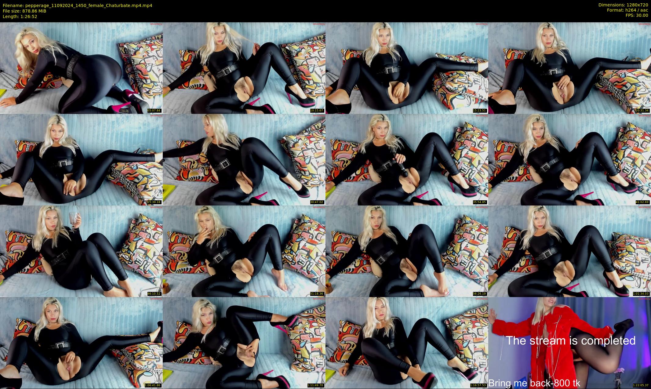 pepperage — 87 minute Chaturbate female cam show recording, 720p, Sep 11, 2024