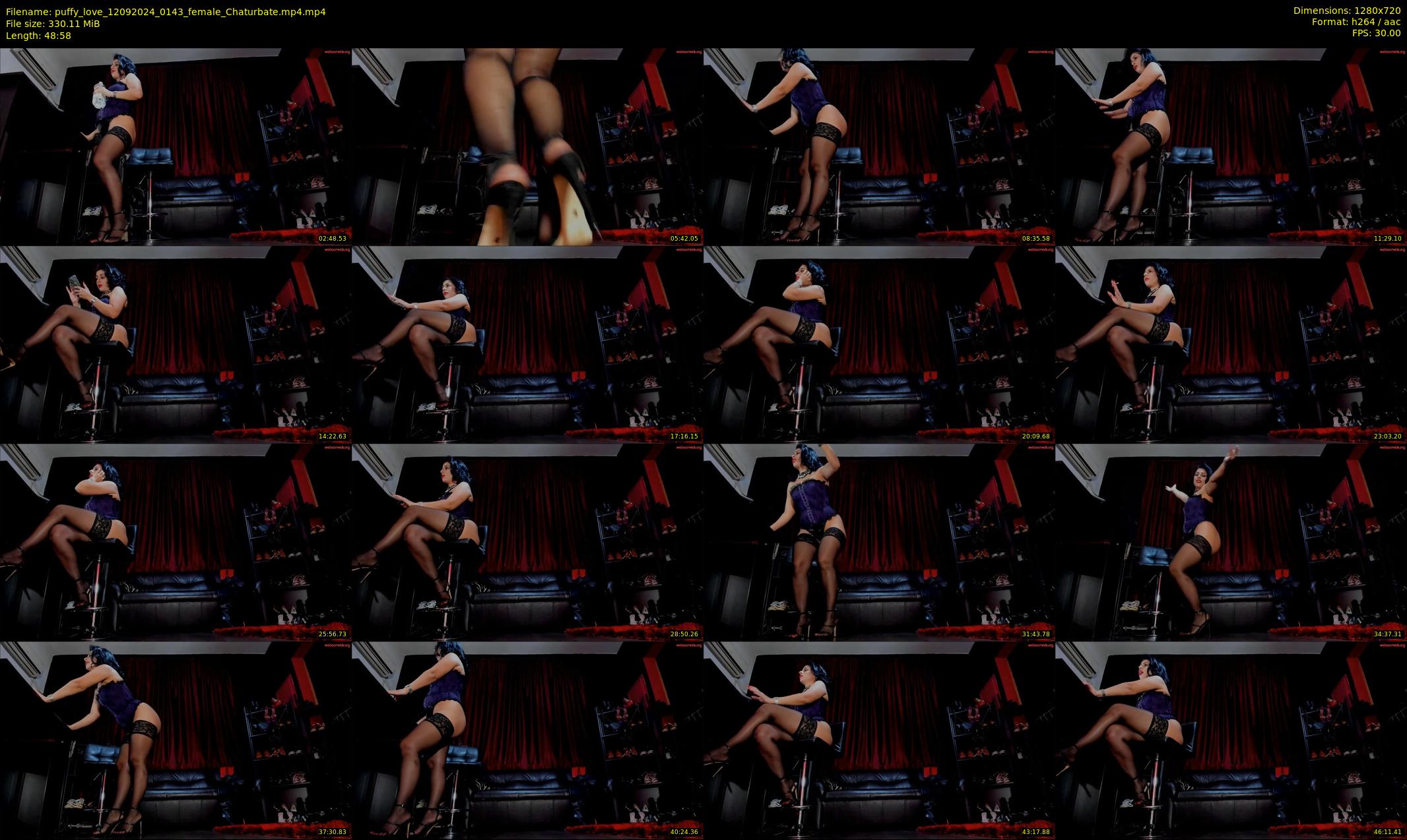 puffy_love — 49 minute Chaturbate female cam show recording, 720p, Sep 12, 2024