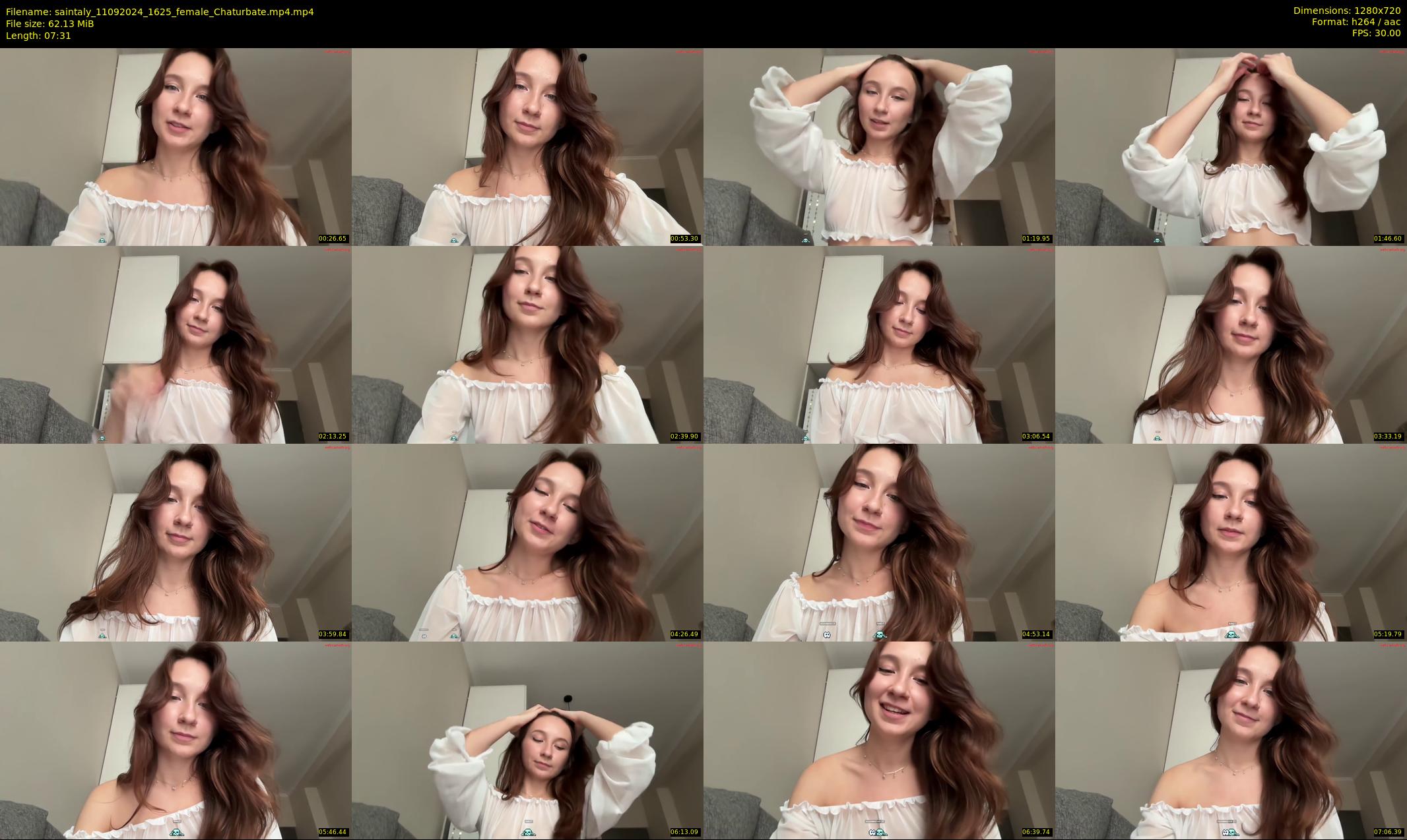 saintaly — 8 minute Chaturbate female cam show recording, 720p, Sep 11, 2024