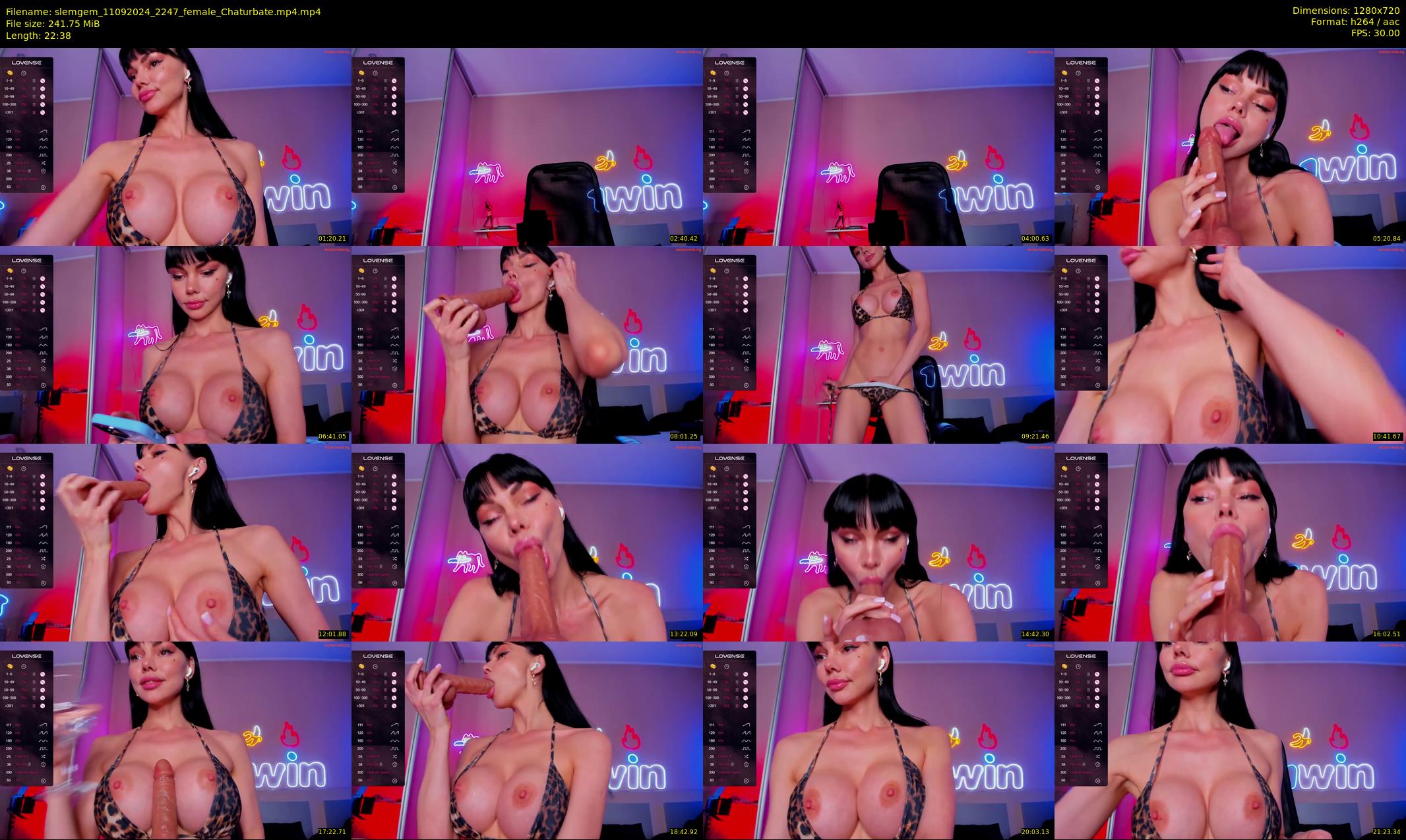 slemgem — 23 minute Chaturbate couple cam show recording, 720p, Sep 11, 2024