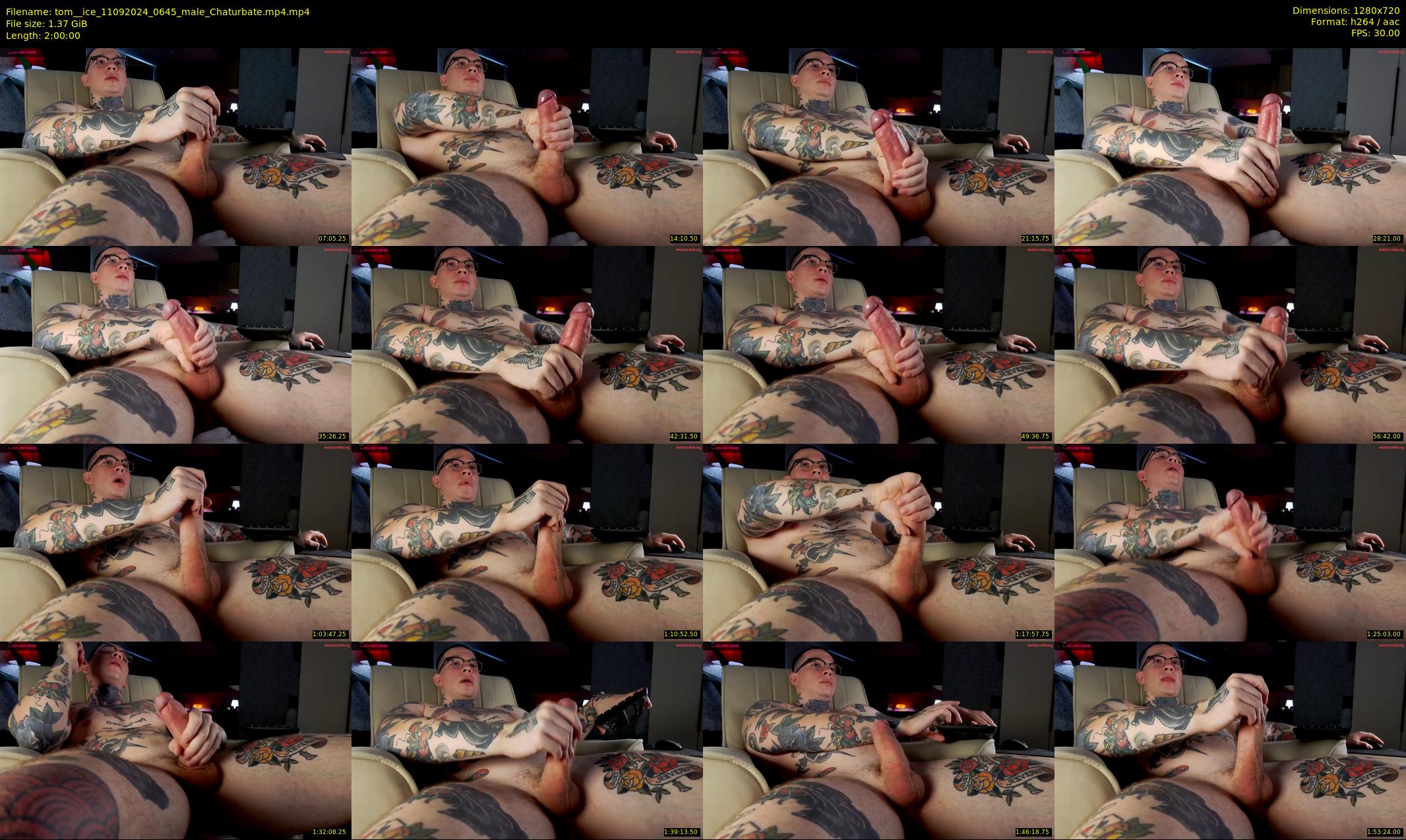 tom__ice — 120 minute Chaturbate male cam show recording, 720p, Sep 11, 2024