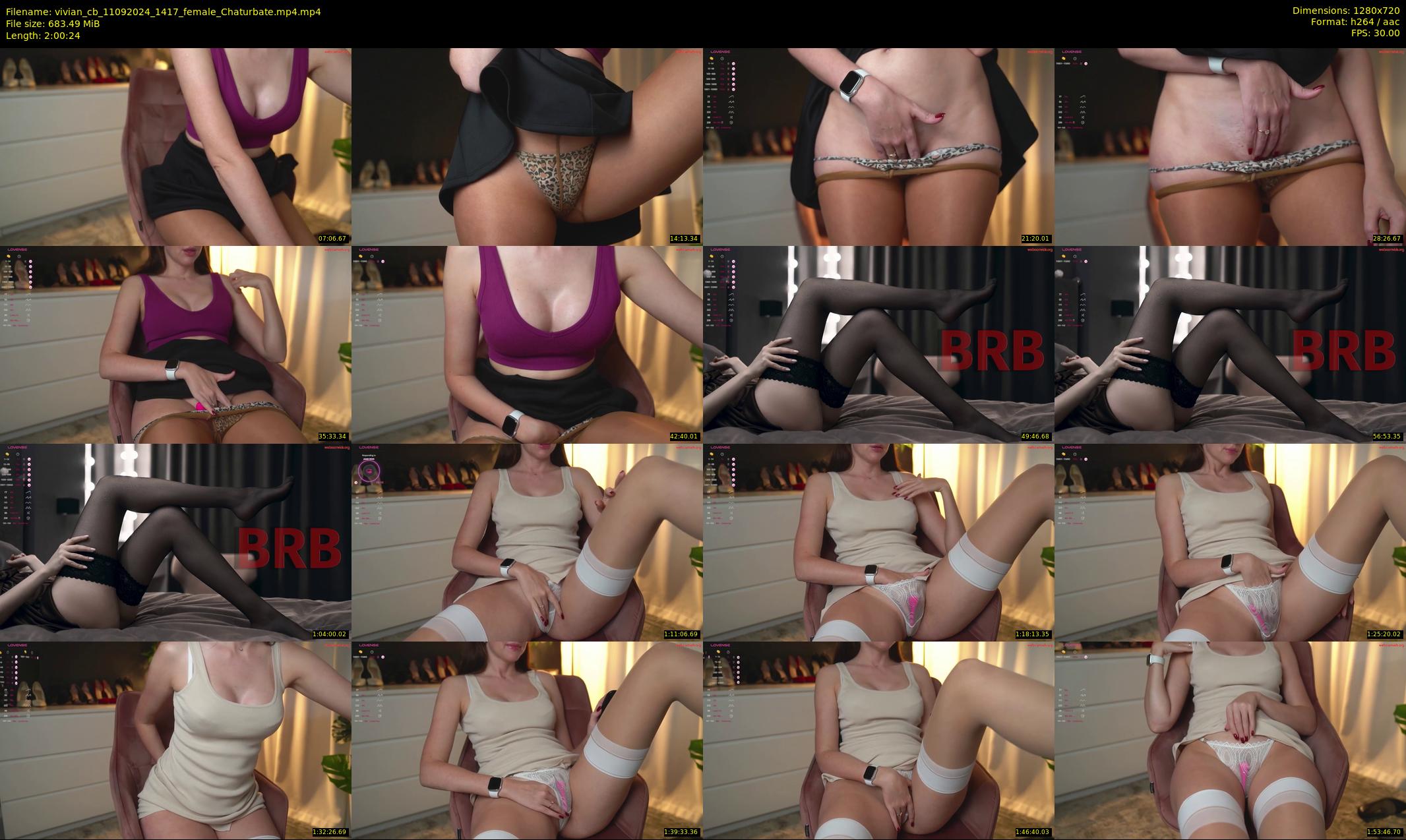vivian_cb — 121 minute Chaturbate female cam show recording, 720p, Sep 11, 2024