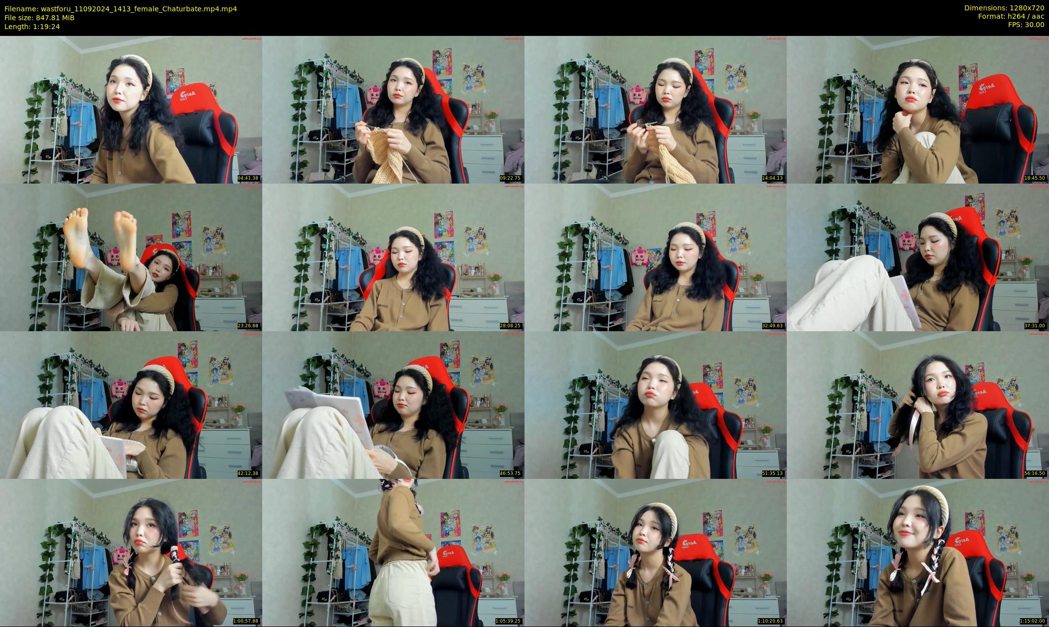 wastforu — 80 minute Chaturbate female cam show recording, 720p, Sep 11, 2024