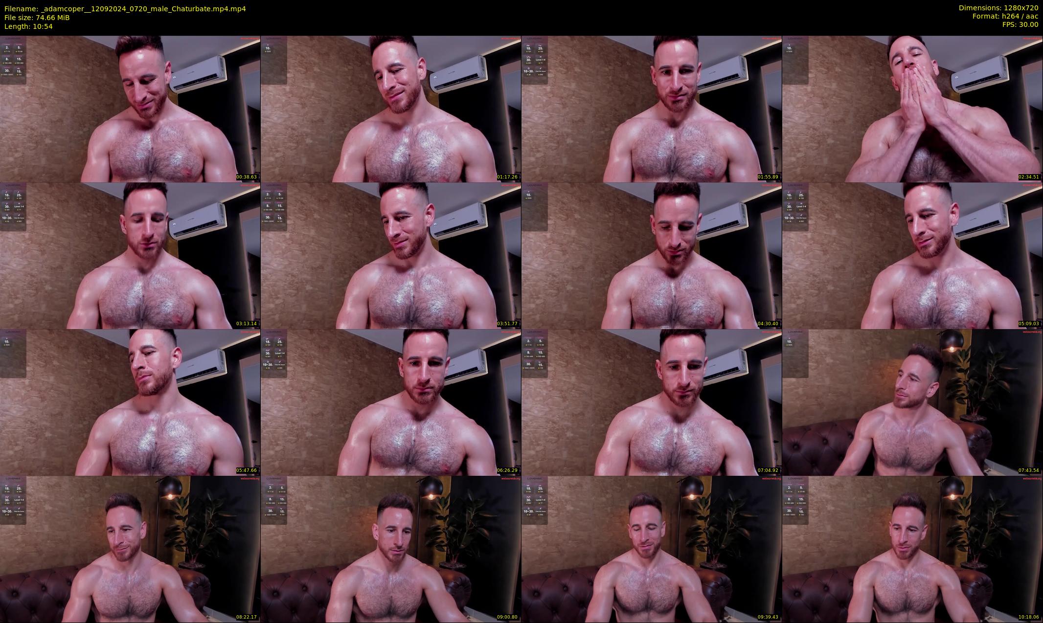 _adamcoper_ — 11 minute Chaturbate male cam show recording, 720p, Sep 12, 2024