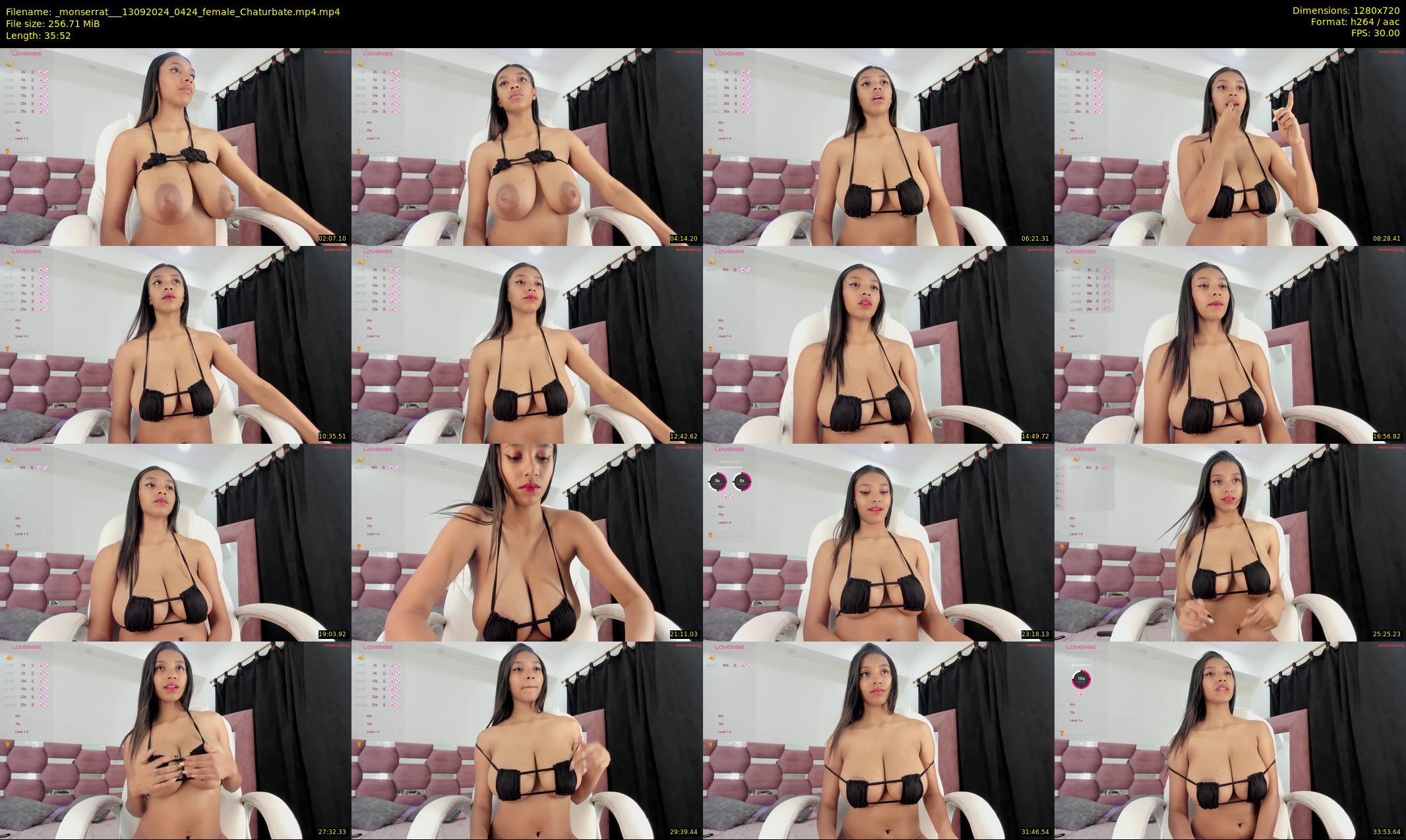 _monserrat__ — 36 minute Chaturbate female cam show recording, 720p, Sep 13, 2024