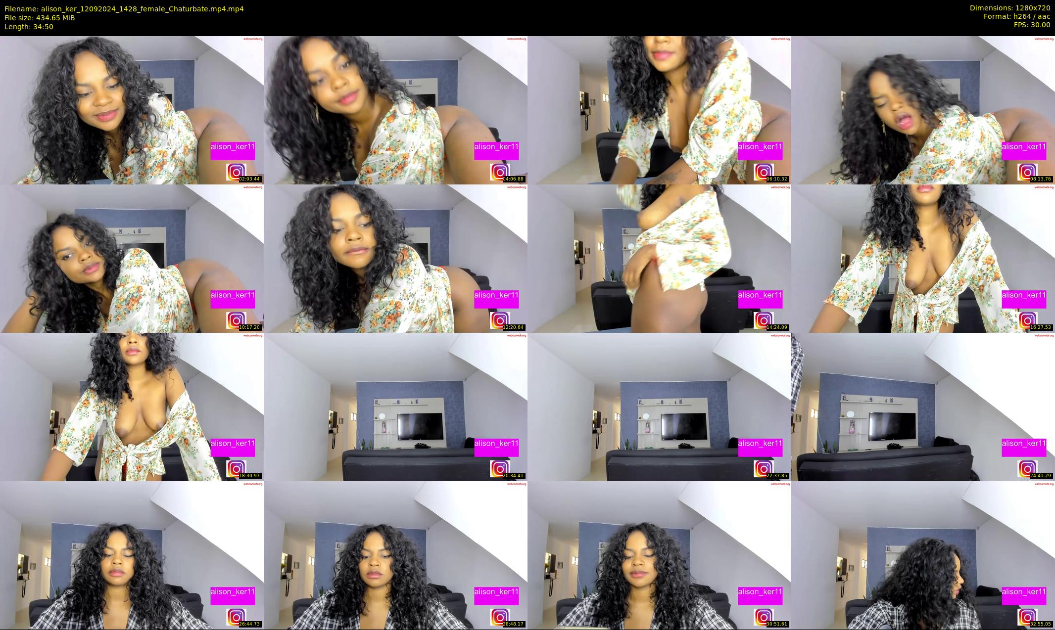 alison_ker — 35 minute Chaturbate female cam show recording, 720p, Sep 12, 2024