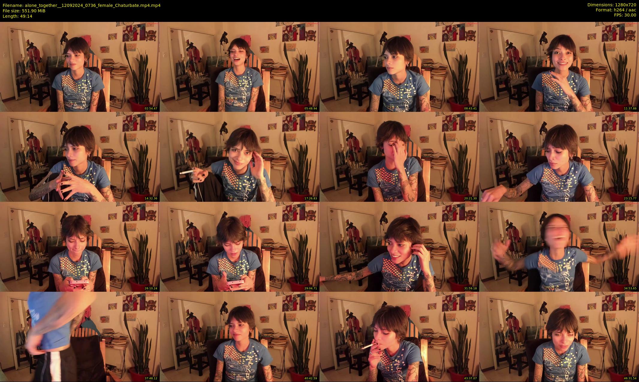 alone_together_ — 50 minute Chaturbate female cam show recording, 720p, Sep 12, 2024