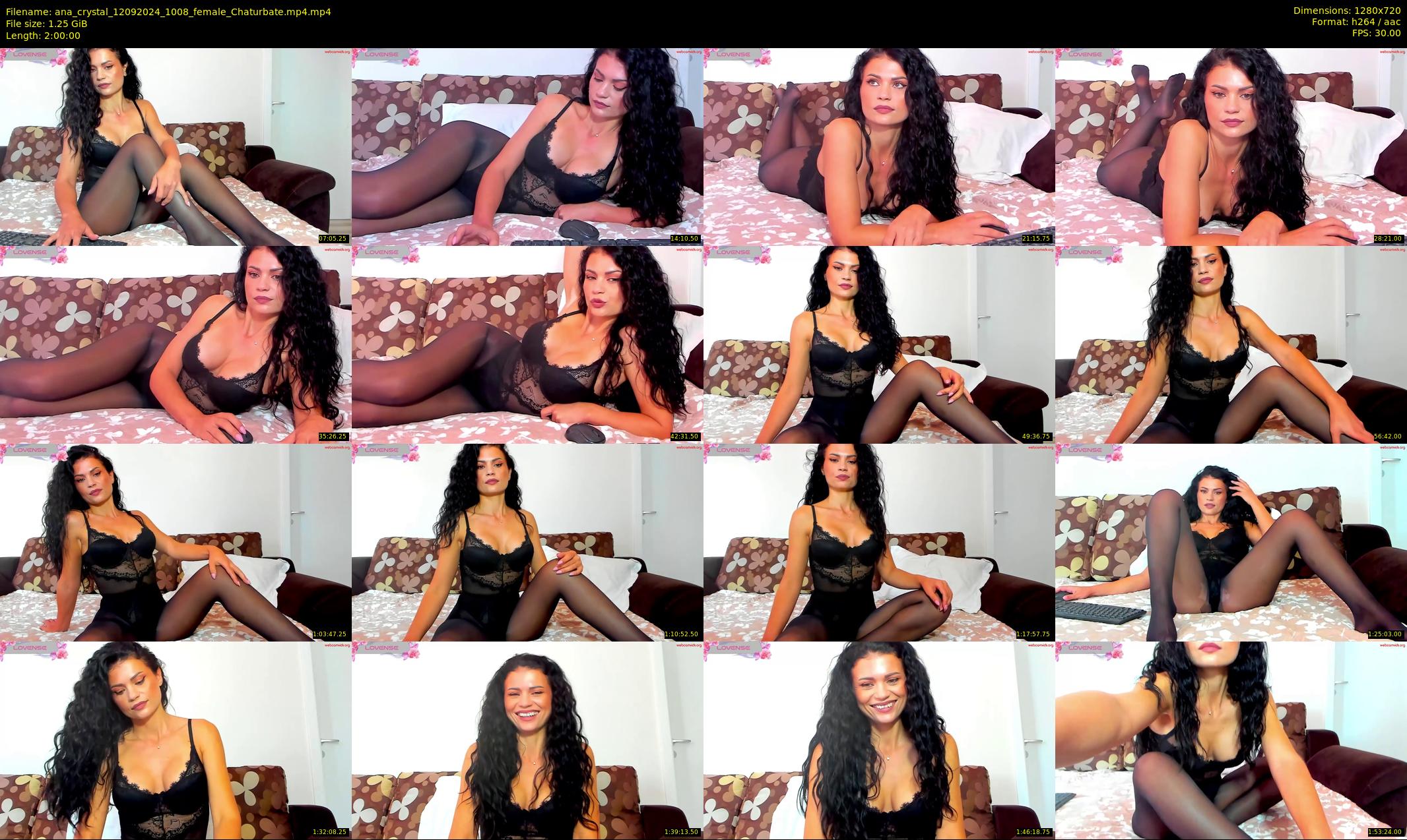 ana_crystal — 120 minute Chaturbate female cam show recording, 720p, Sep 12, 2024