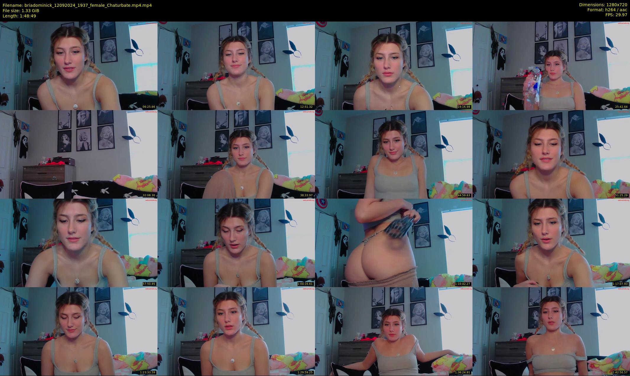 briadominick — 109 minute Chaturbate couple cam show recording, 720p, Sep 12, 2024