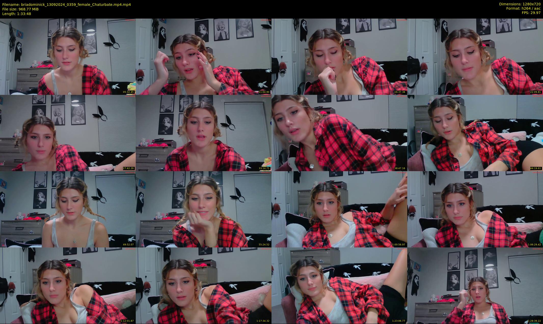 briadominick — 94 minute Chaturbate couple cam show recording, 720p, Sep 13, 2024