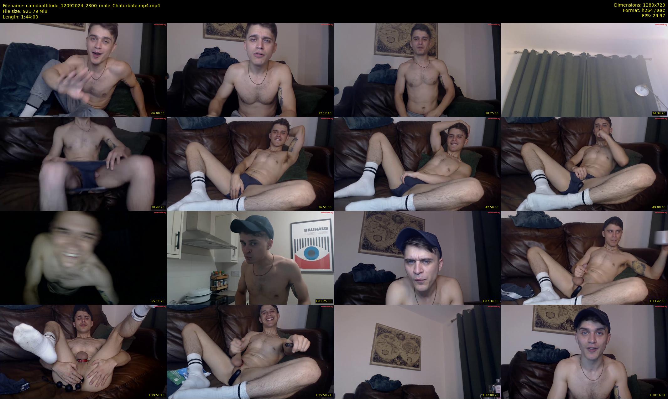 camdoattitude — 104 minute Chaturbate male cam show recording, 720p, Sep 12, 2024