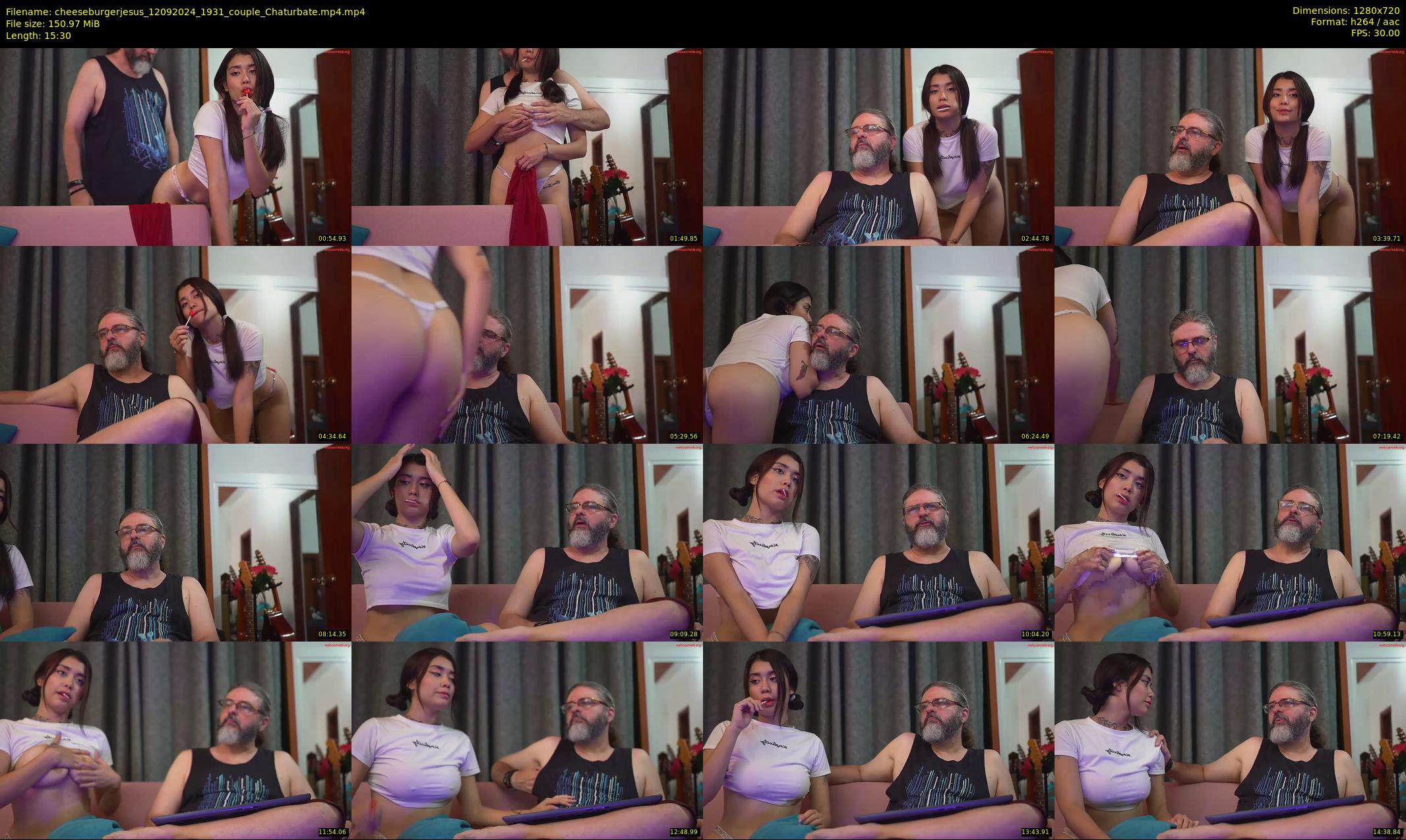 cheeseburgerjesus — 16 minute Chaturbate couple cam show recording, 720p, Sep 12, 2024