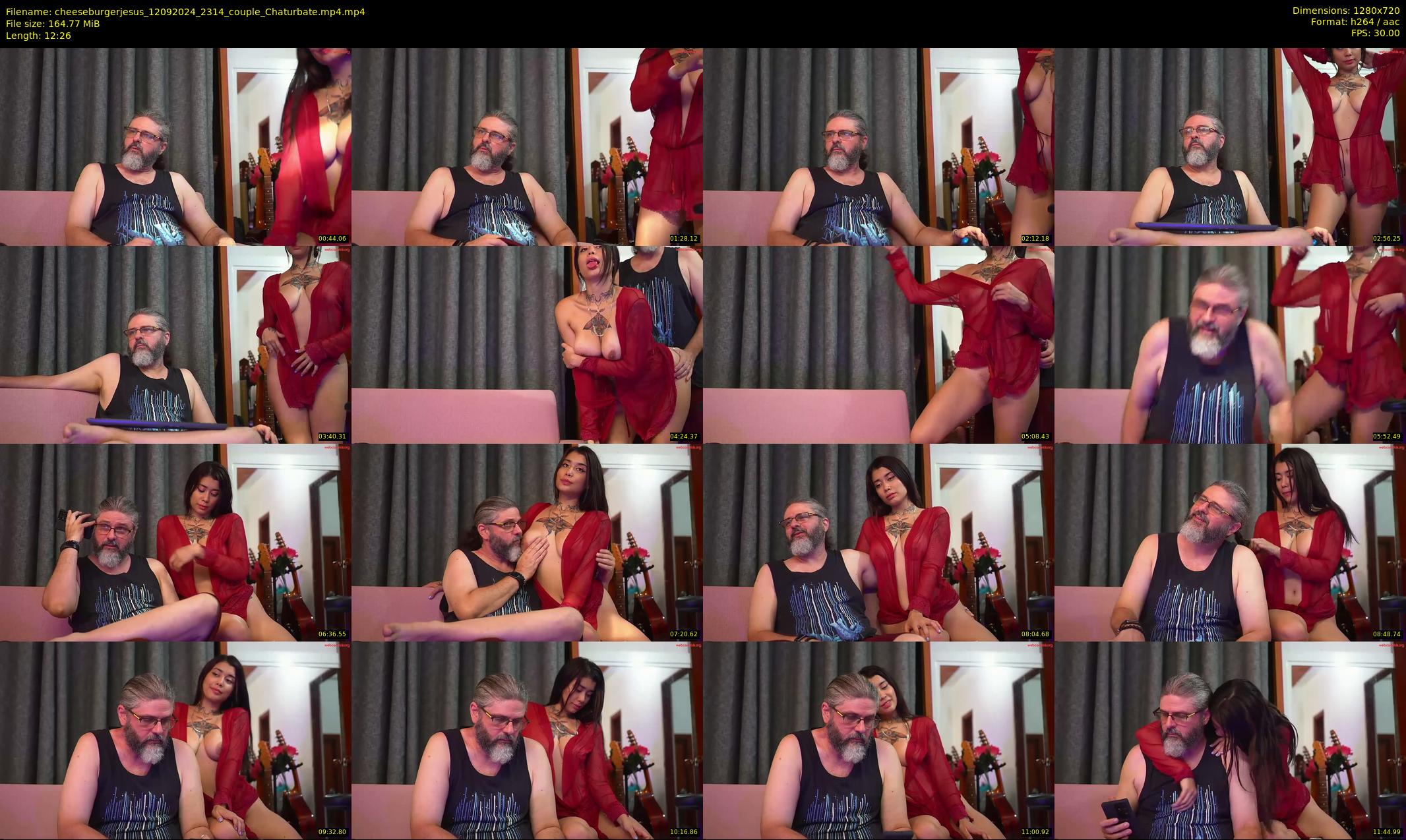 cheeseburgerjesus — 13 minute Chaturbate couple cam show recording, 720p, Sep 12, 2024