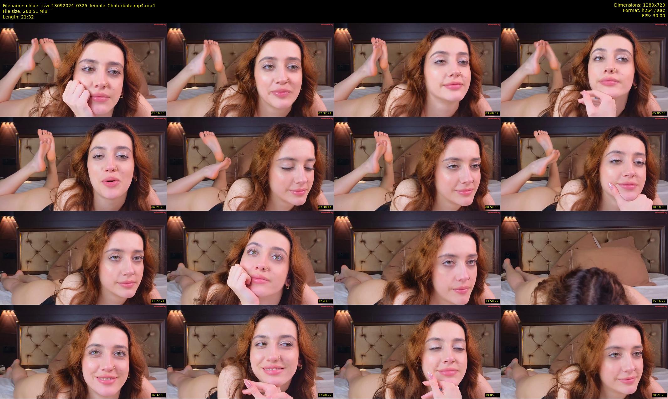 chloe_rizzi — 22 minute Chaturbate female cam show recording, 720p, Sep 13, 2024
