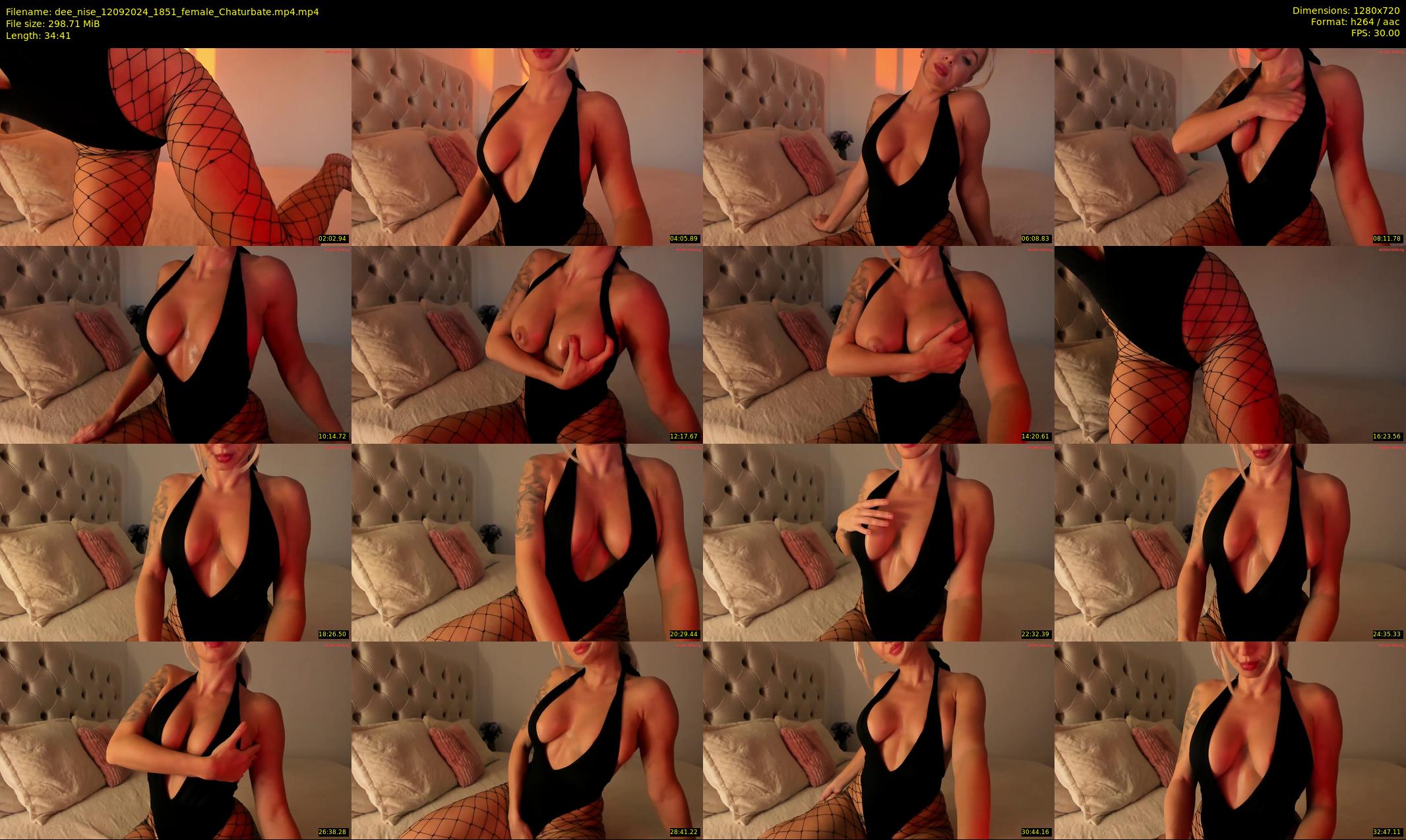 dee_nise — 35 minute Chaturbate female cam show recording, 720p, Sep 12, 2024