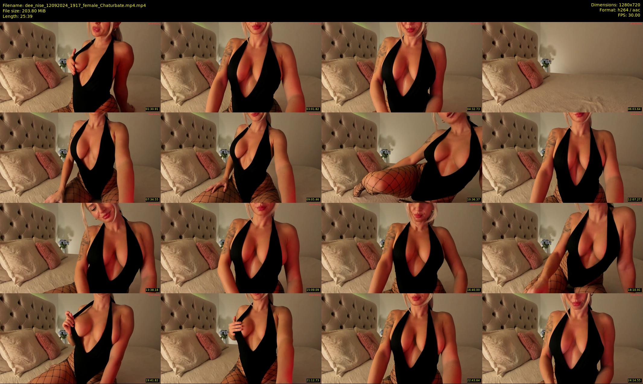 dee_nise — 26 minute Chaturbate female cam show recording, 720p, Sep 12, 2024