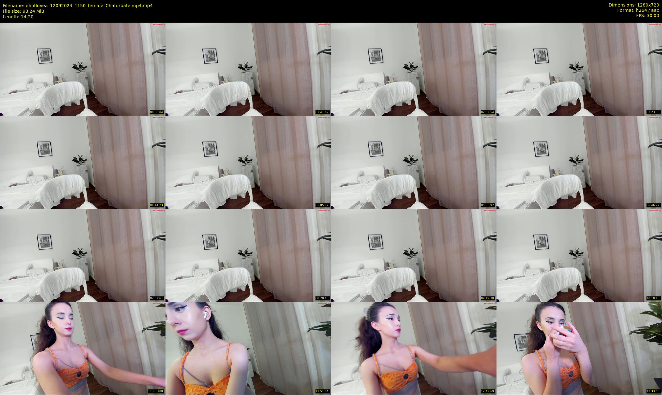 ehotlovea — 15 minute Chaturbate female cam show recording, 720p, Sep 12, 2024