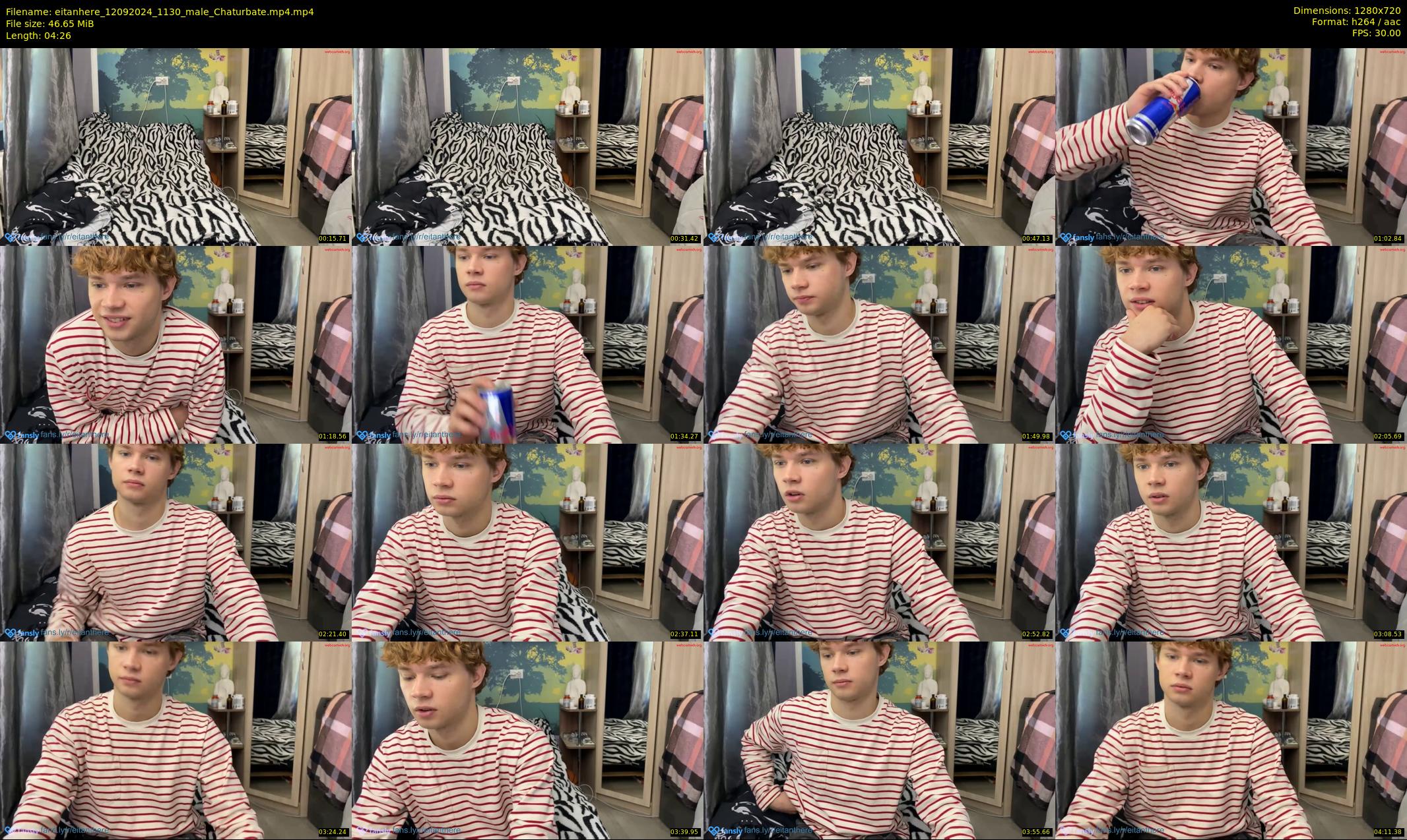 eitanhere — 5 minute Chaturbate male cam show recording, 720p, Sep 12, 2024