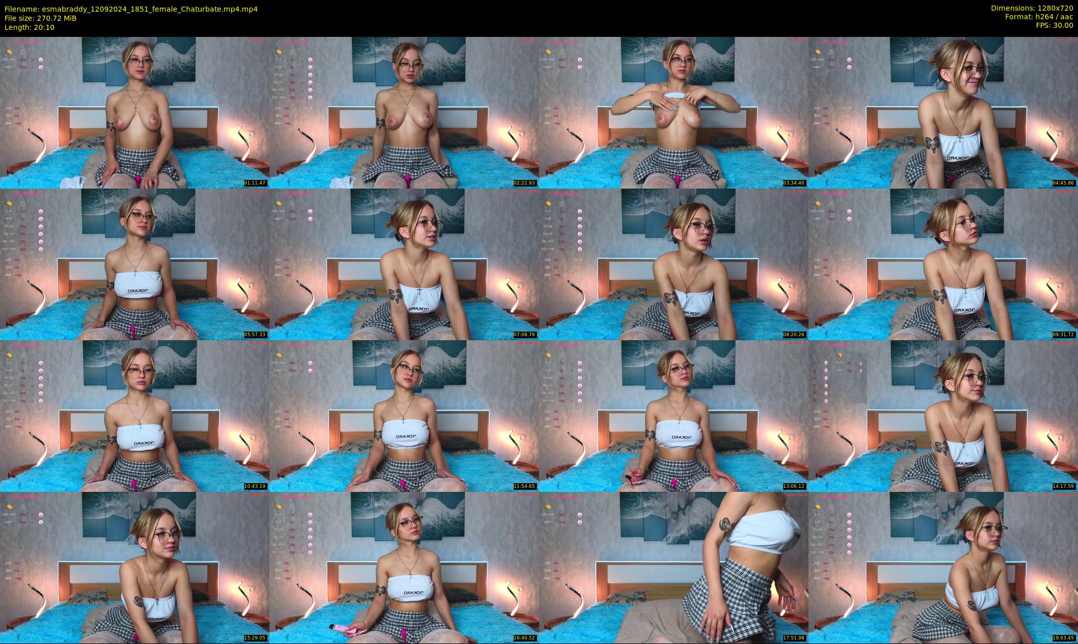 esmabraddy — 21 minute Chaturbate female cam show recording, 720p, Sep 12, 2024