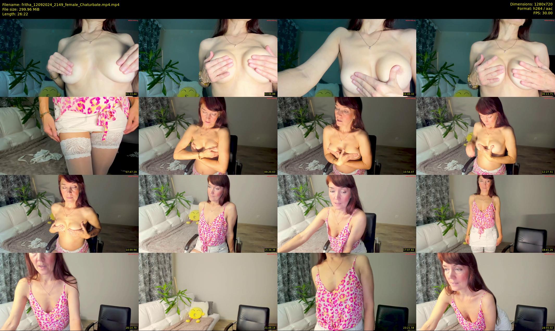 fritha — 27 minute Chaturbate female cam show recording, 720p, Sep 12, 2024