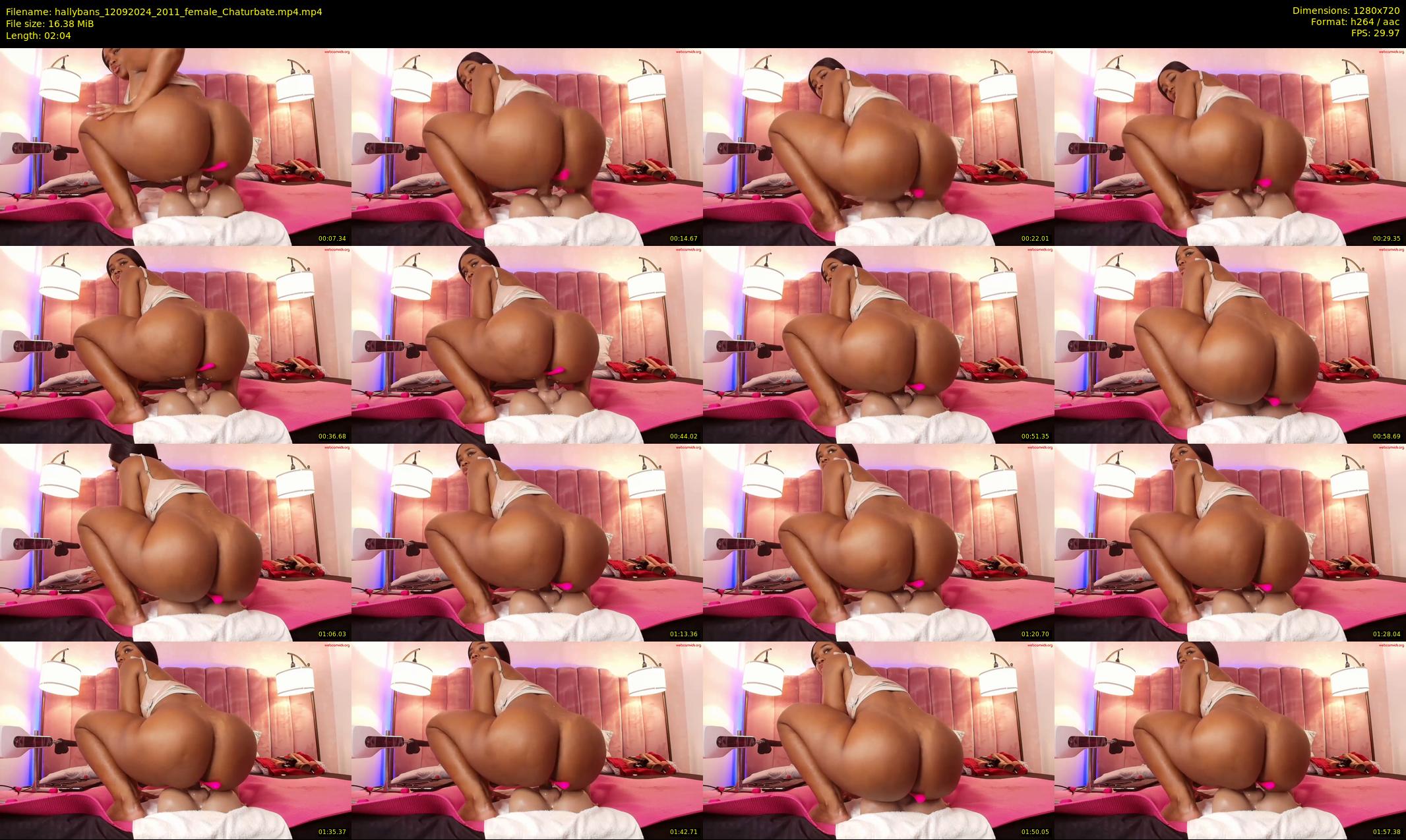 hallybans — 3 minute Chaturbate female cam show recording, 720p, Sep 12, 2024