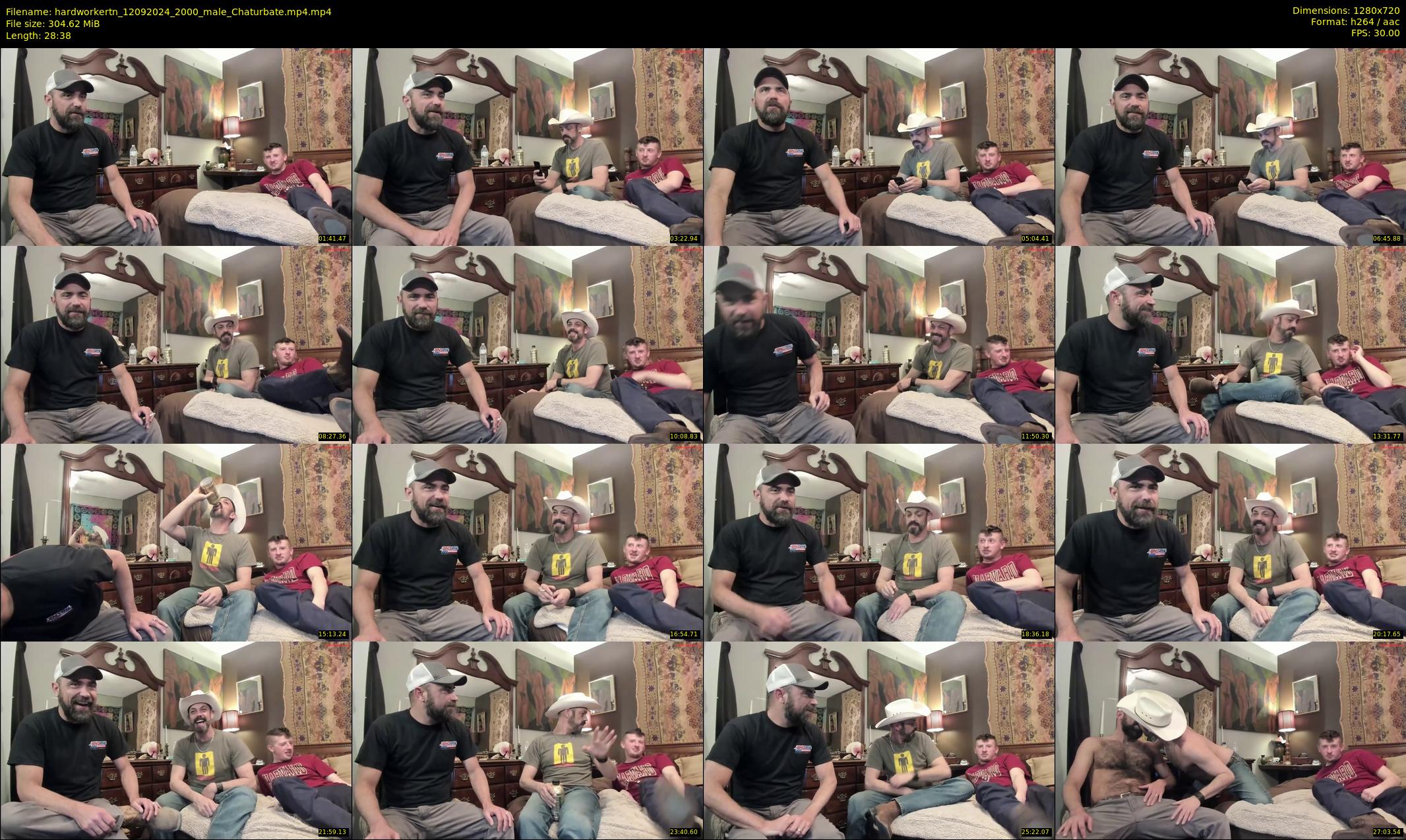 hardworkertn — 29 minute Chaturbate male cam show recording, 720p, Sep 12, 2024