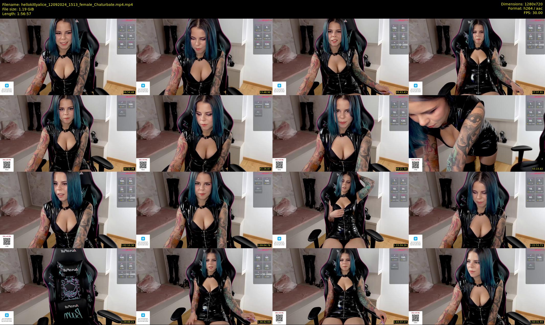 hellokittyalice — 117 minute Chaturbate female cam show recording, 720p, Sep 12, 2024