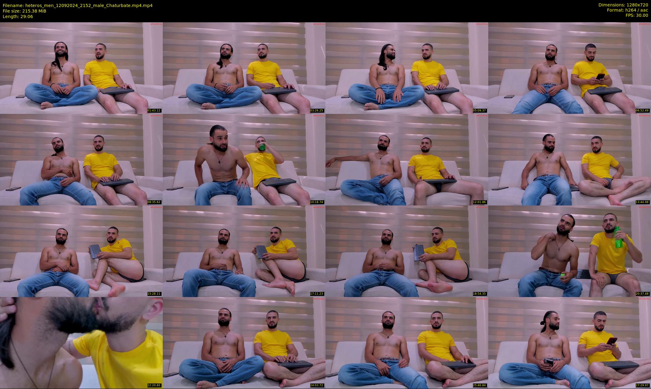heteros_men — 30 minute Chaturbate male cam show recording, 720p, Sep 12, 2024