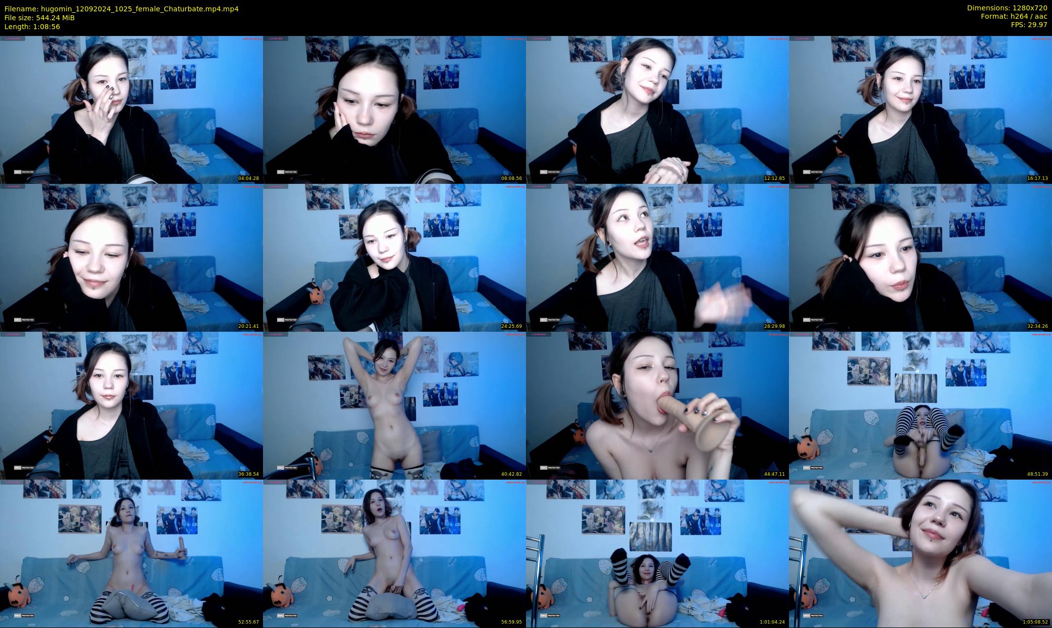 hugomin — 69 minute Chaturbate female cam show recording, 720p, Sep 12, 2024