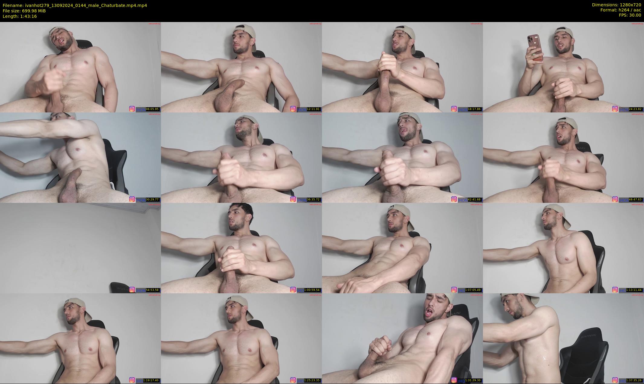 ivanhot279 — 104 minute Chaturbate male cam show recording, 720p, Sep 13, 2024