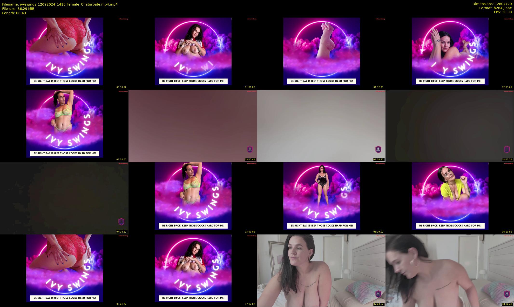 ivyswings — 9 minute Chaturbate female cam show recording, 720p, Sep 12, 2024