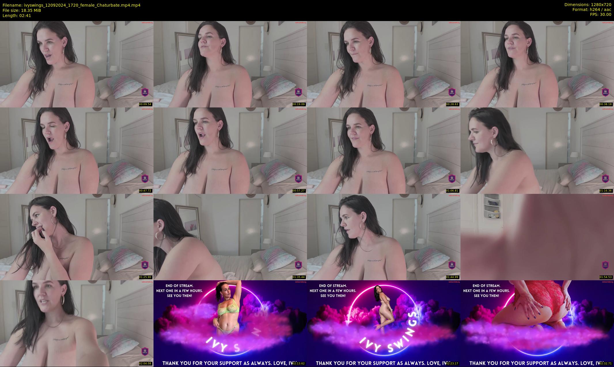 ivyswings — 3 minute Chaturbate female cam show recording, 720p, Sep 12, 2024