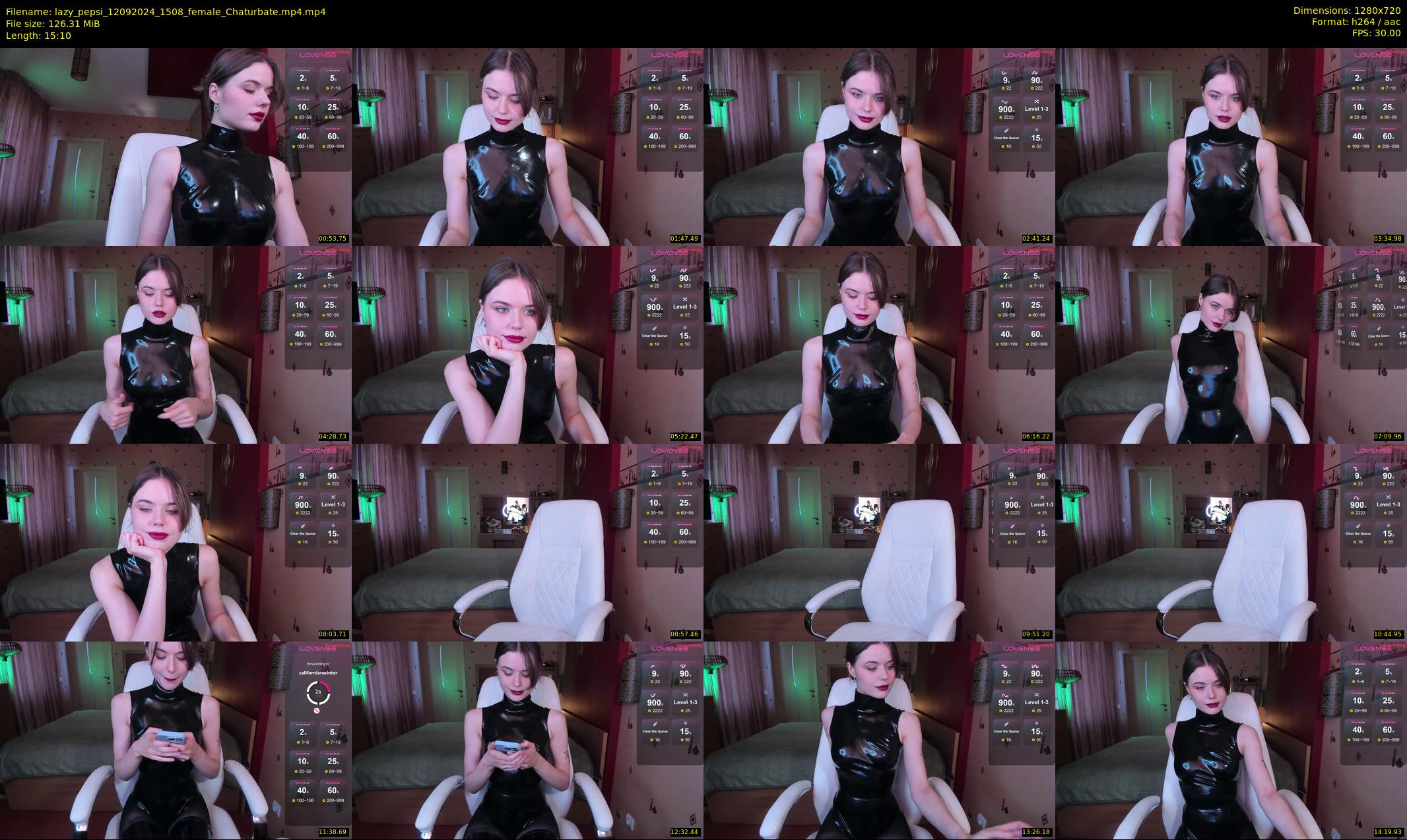 lazy_pepsi — 16 minute Chaturbate female cam show recording, 720p, Sep 12, 2024