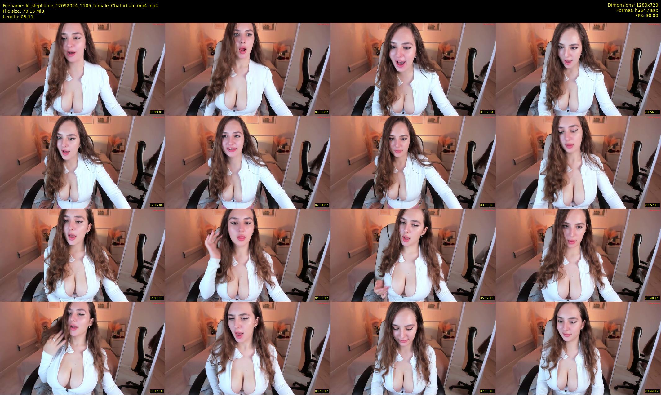 lil_stephanie — 9 minute Chaturbate female cam show recording, 720p, Sep 12, 2024