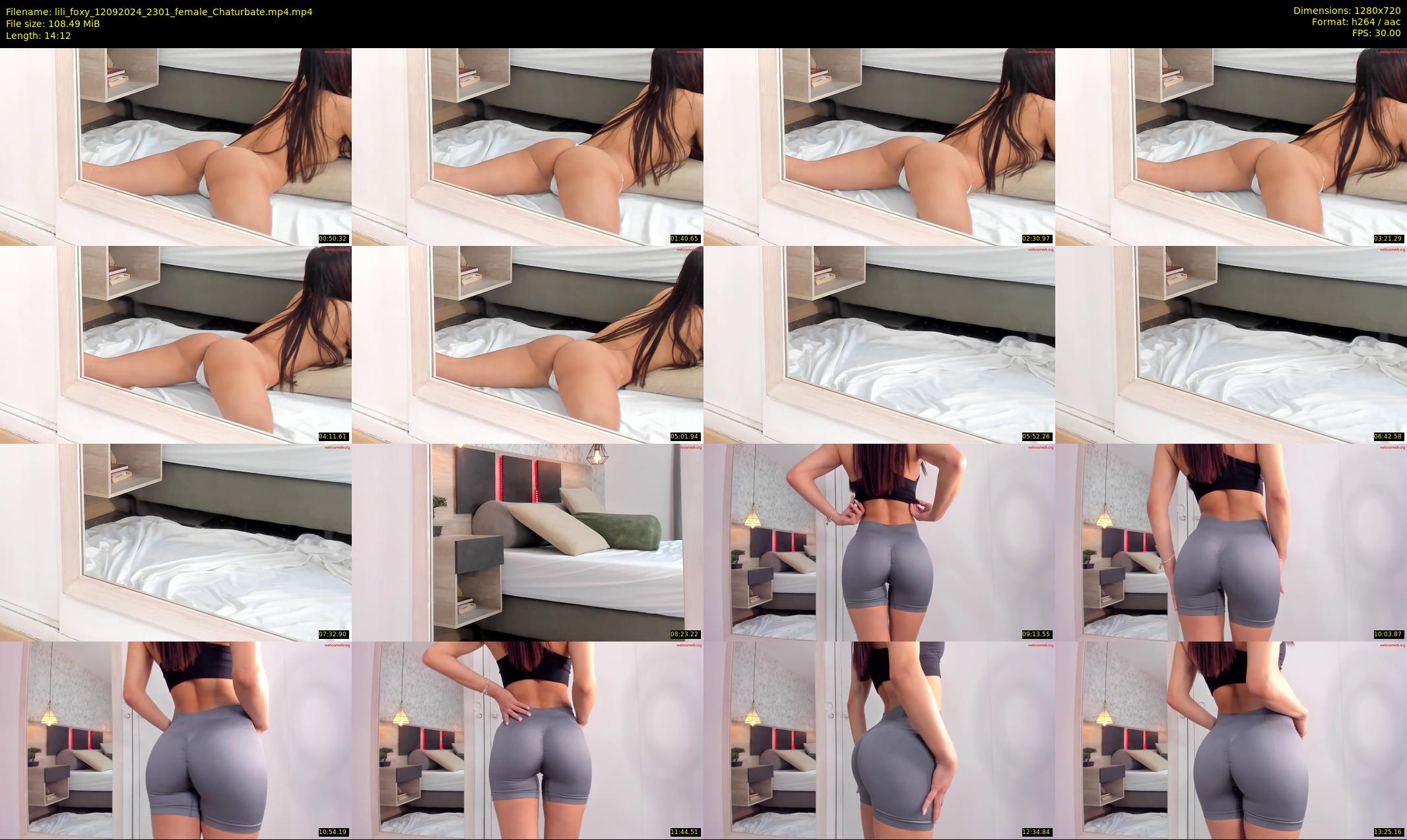 lili_foxy — 15 minute Chaturbate female cam show recording, 720p, Sep 12, 2024