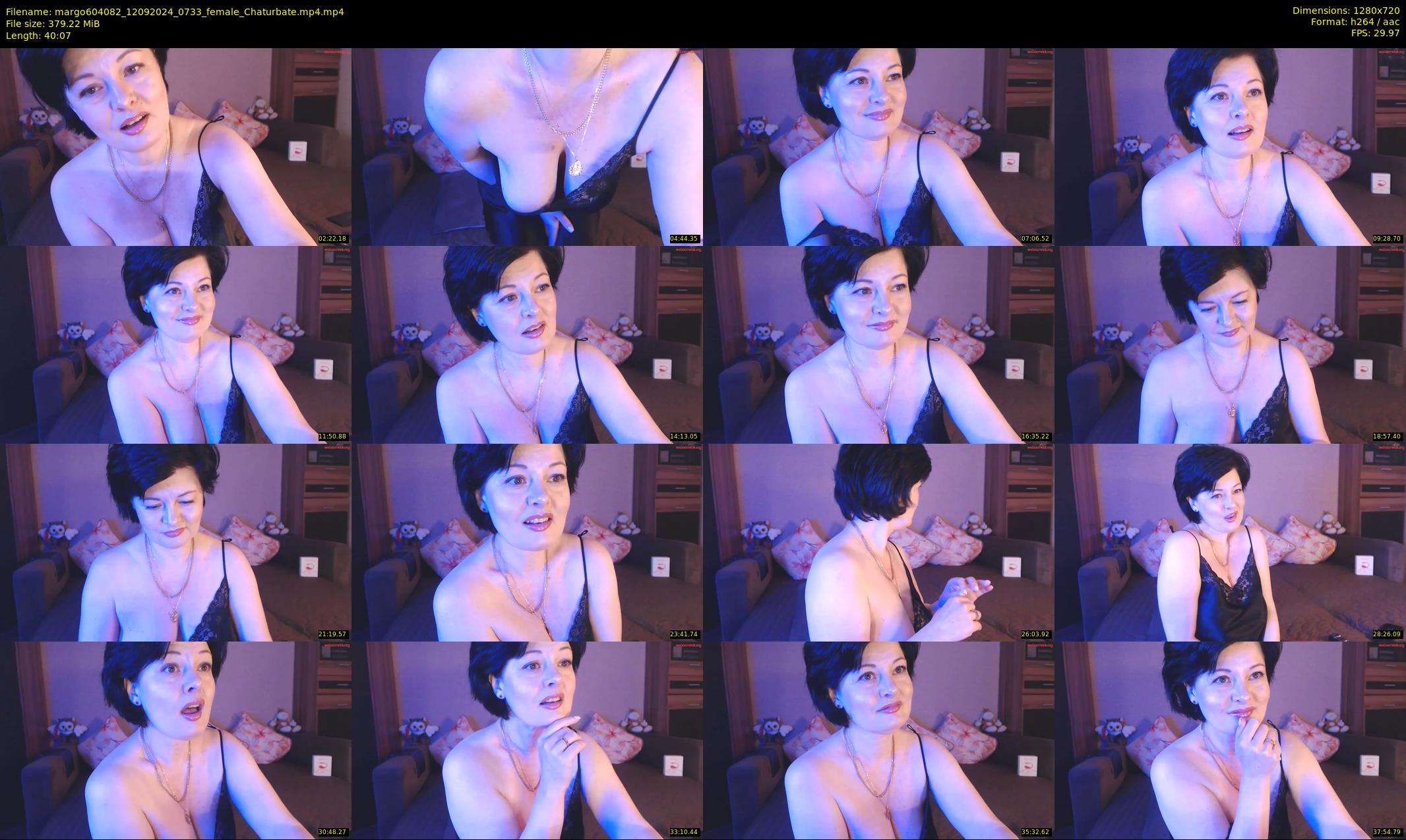 margo604082 — 41 minute Chaturbate female cam show recording, 720p, Sep 12, 2024