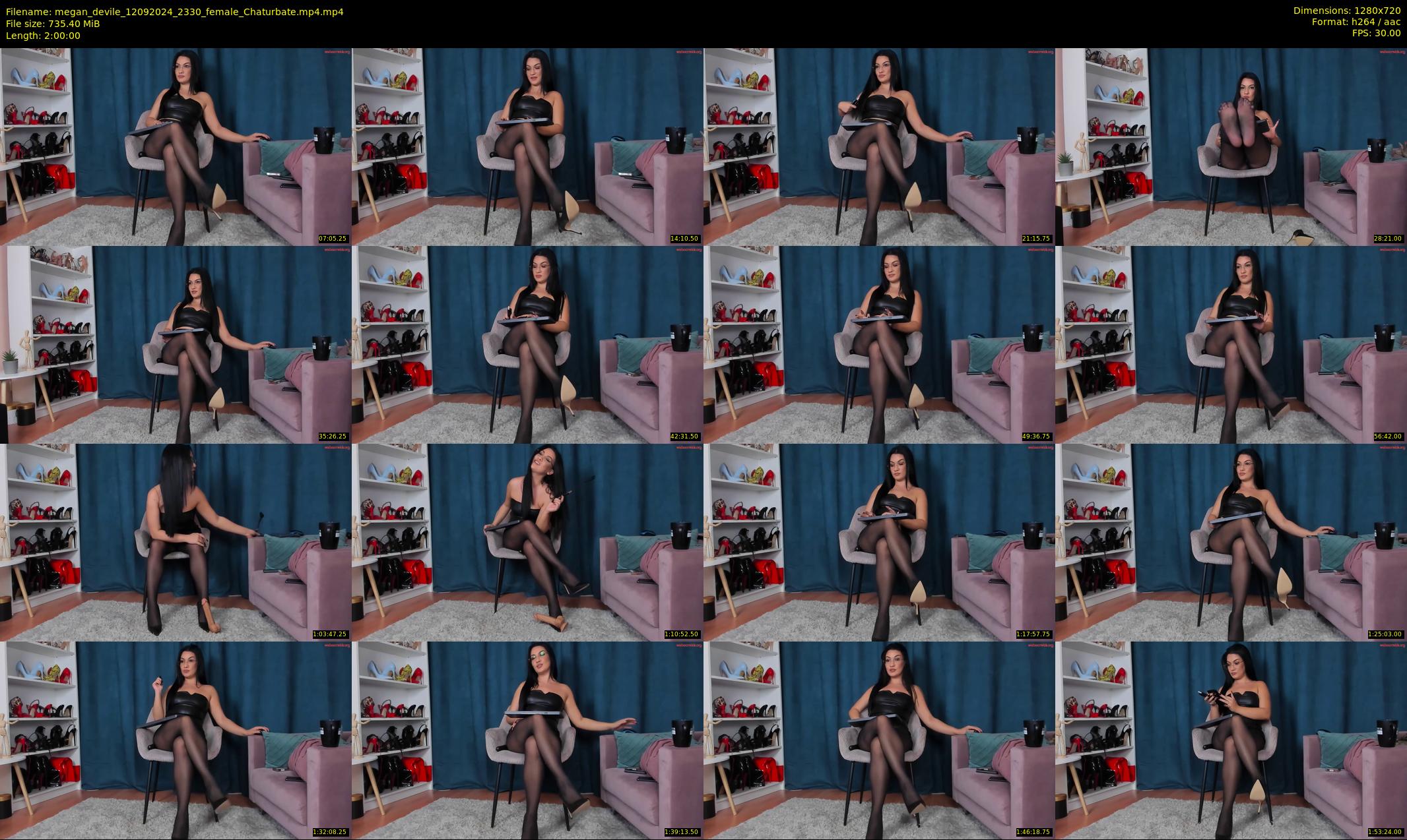 megan_devile — 120 minute Chaturbate female cam show recording, 720p, Sep 12, 2024