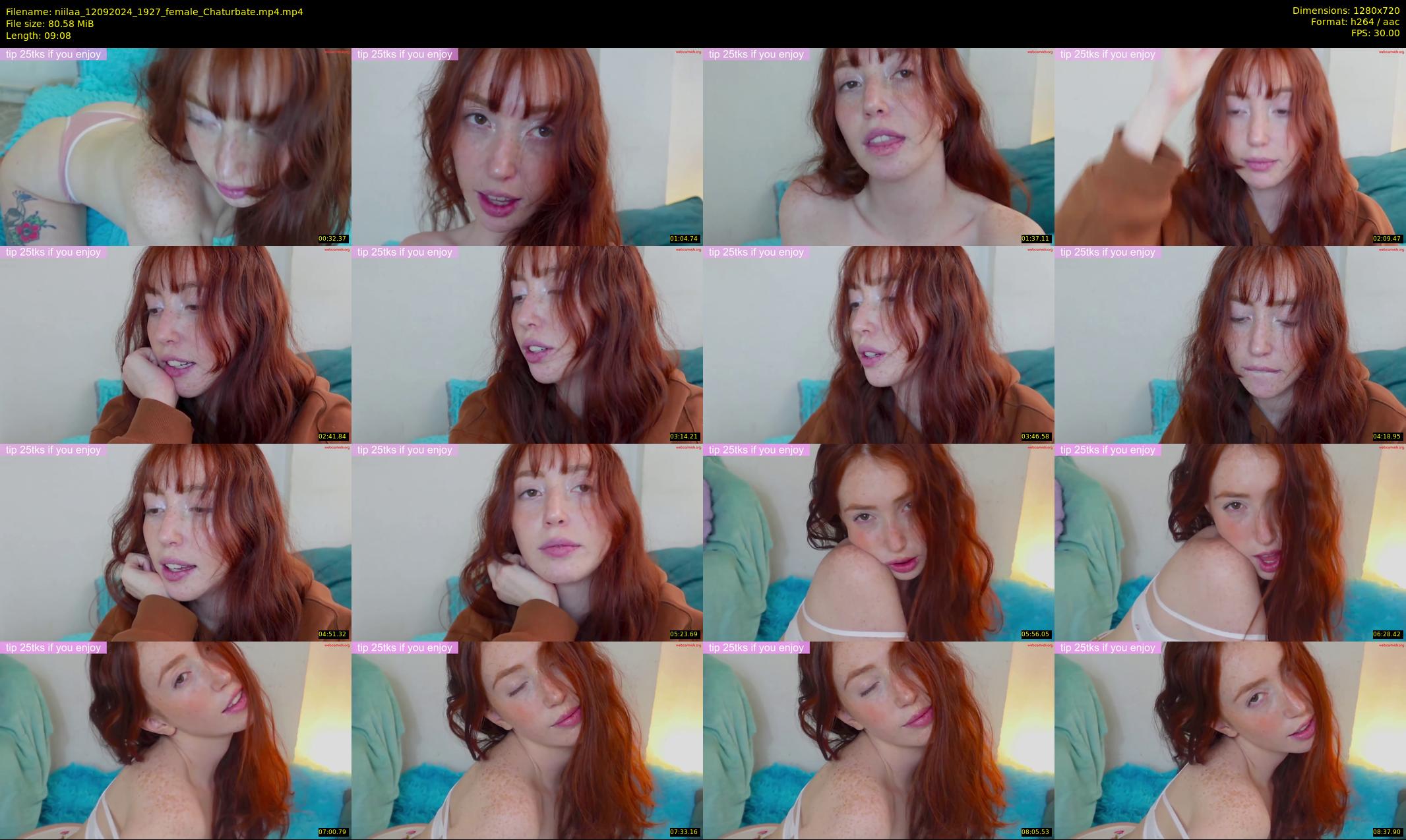 niilaa — 10 minute Chaturbate female cam show recording, 720p, Sep 12, 2024