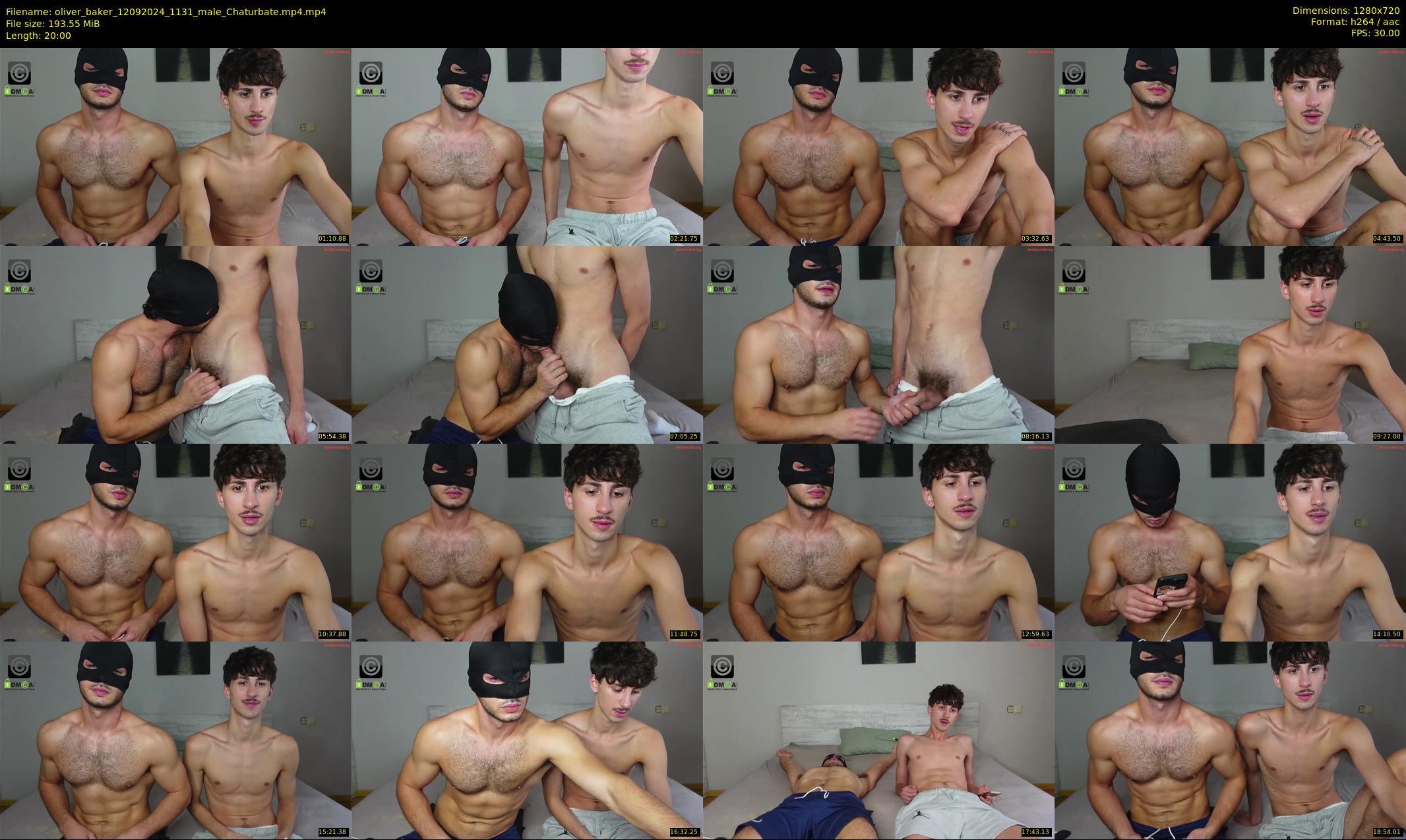oliver_baker — 20 minute Chaturbate male cam show recording, 720p, Sep 12, 2024
