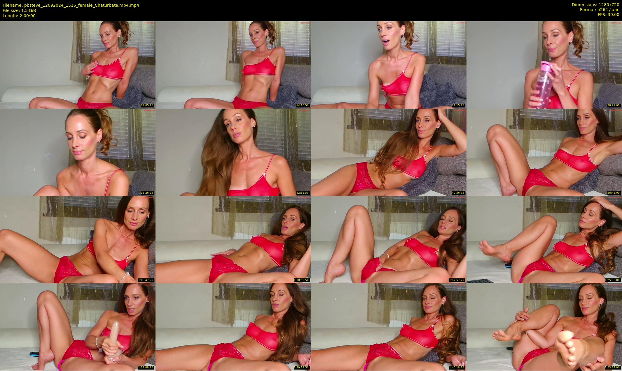 pbsteve — 120 minute Chaturbate couple cam show recording, 720p, Sep 12, 2024