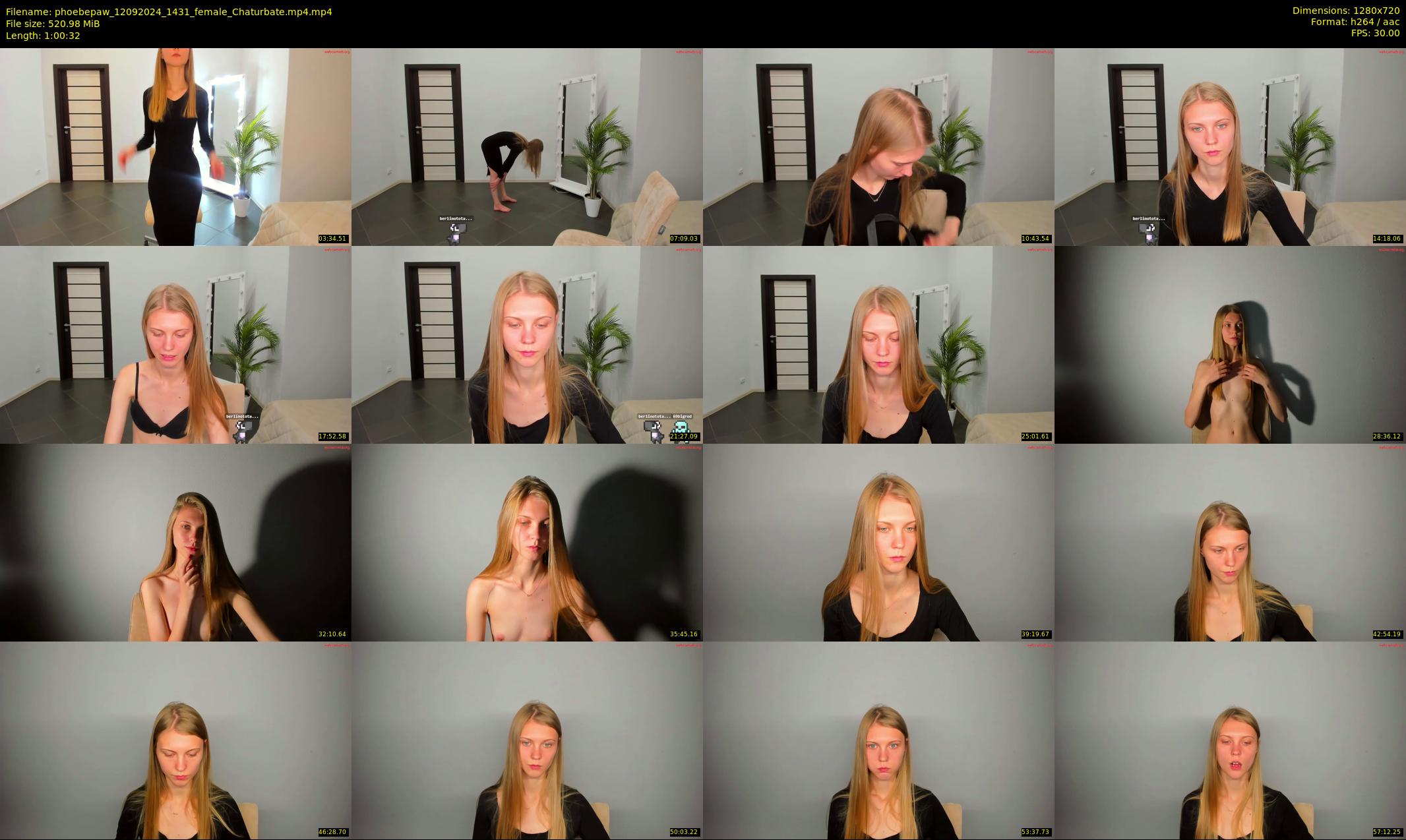 phoebepaw — 61 minute Chaturbate female cam show recording, 720p, Sep 12, 2024