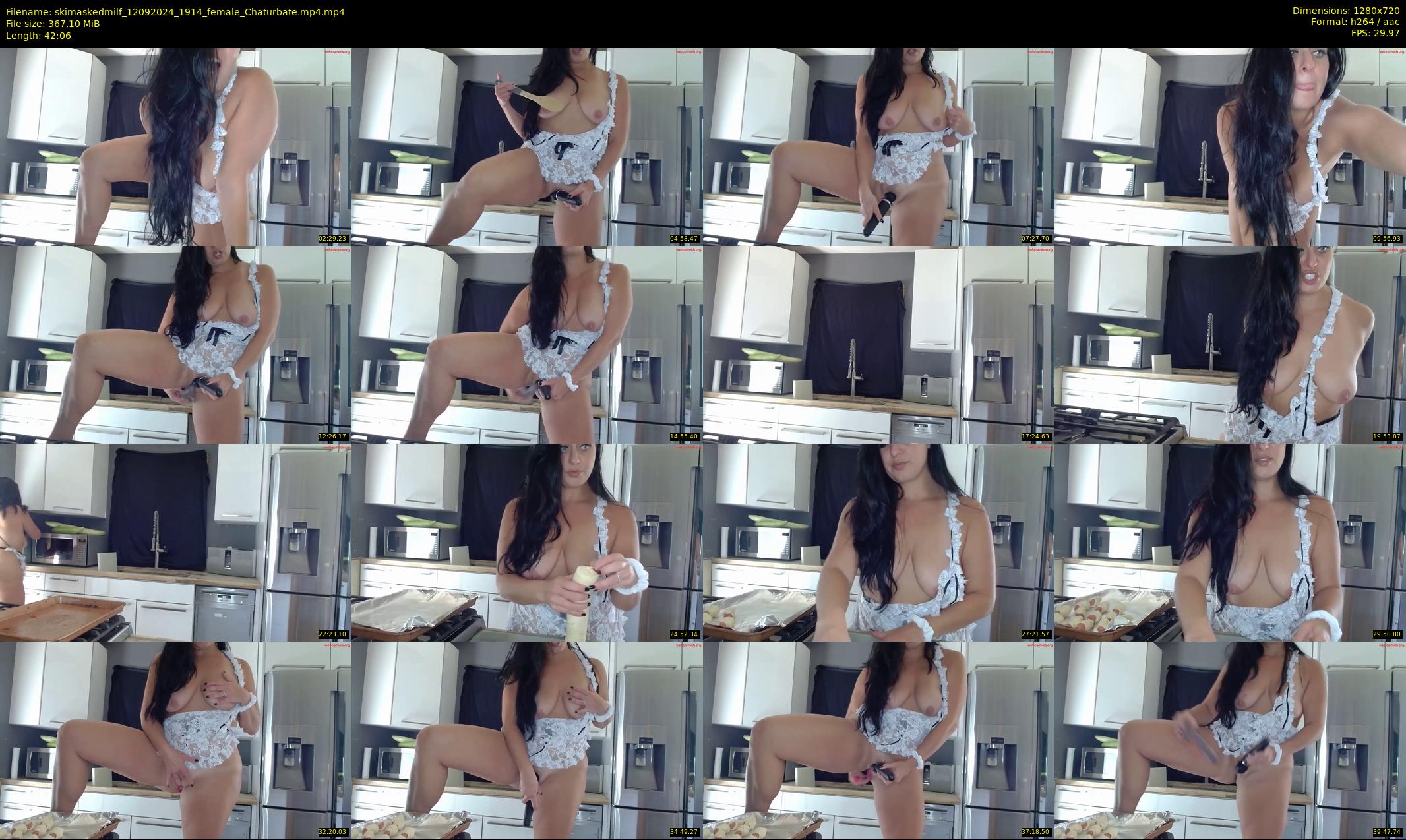 skimaskedmilf — 43 minute Chaturbate female cam show recording, 720p, Sep 12, 2024