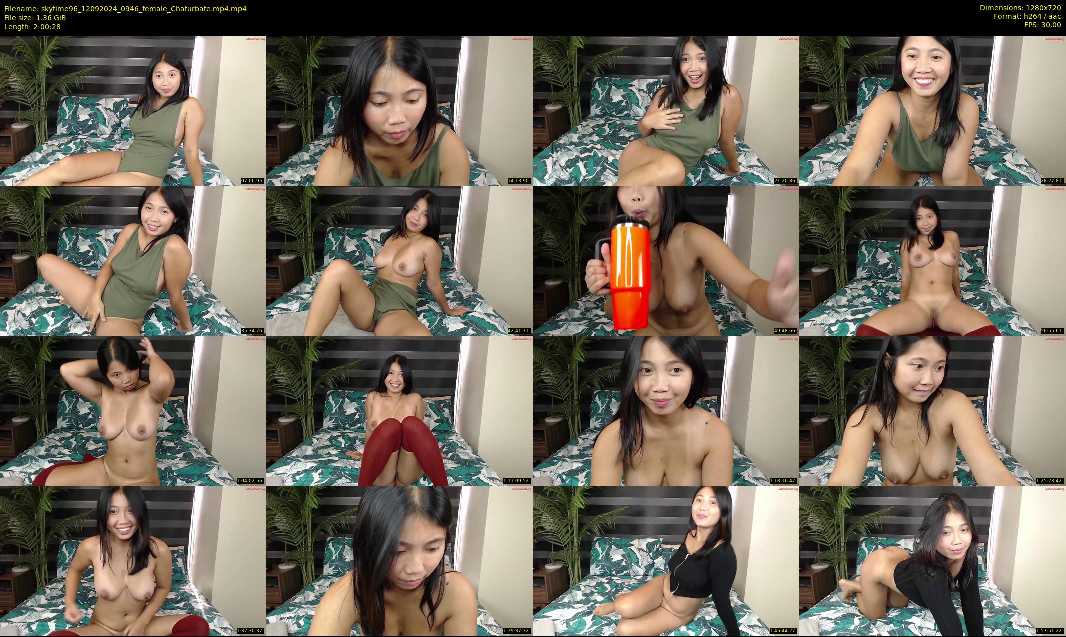 skytime96 — 121 minute Chaturbate female cam show recording, 720p, Sep 12, 2024