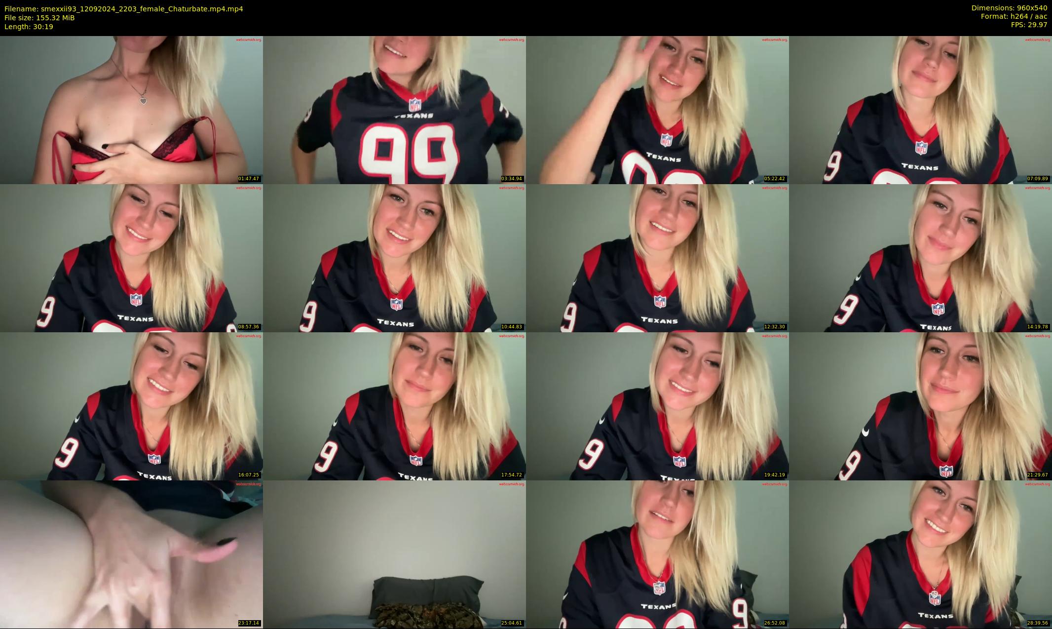 smexxii93 — 31 minute Chaturbate female cam show recording, 480p, Sep 12, 2024