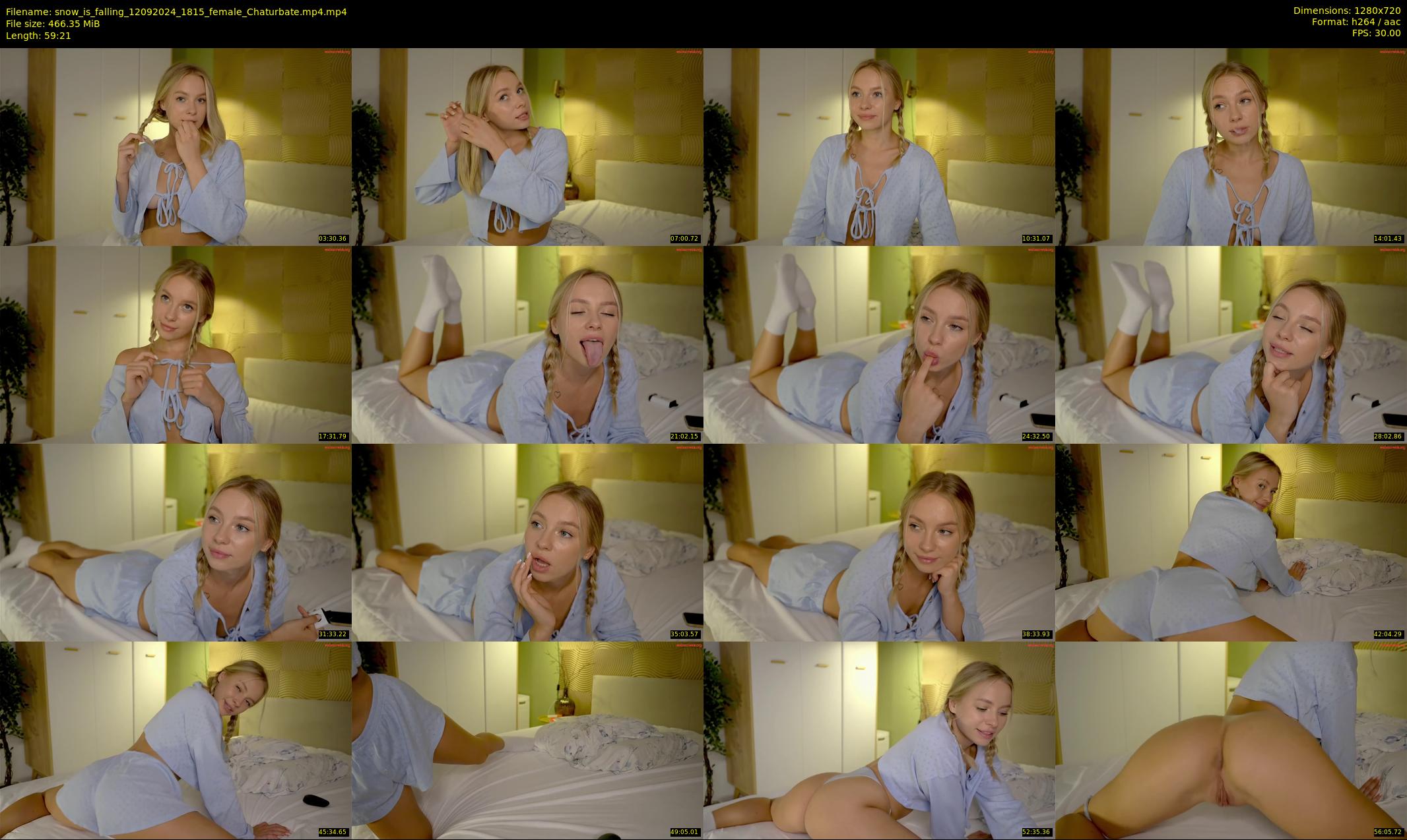 snow_is_falling — 60 minute Chaturbate female cam show recording, 720p, Sep 12, 2024