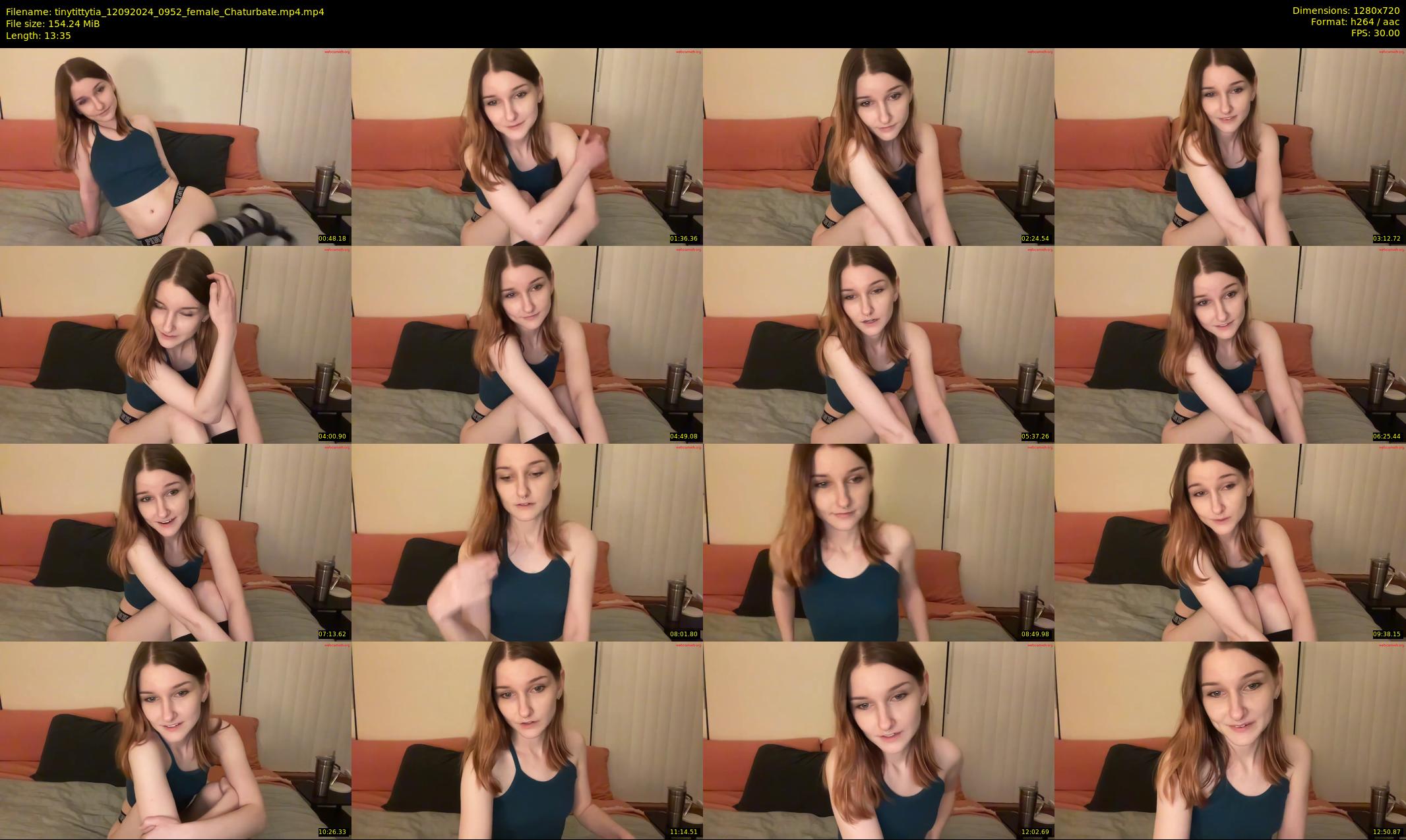 tinytittytia — 14 minute Chaturbate female cam show recording, 720p, Sep 12, 2024